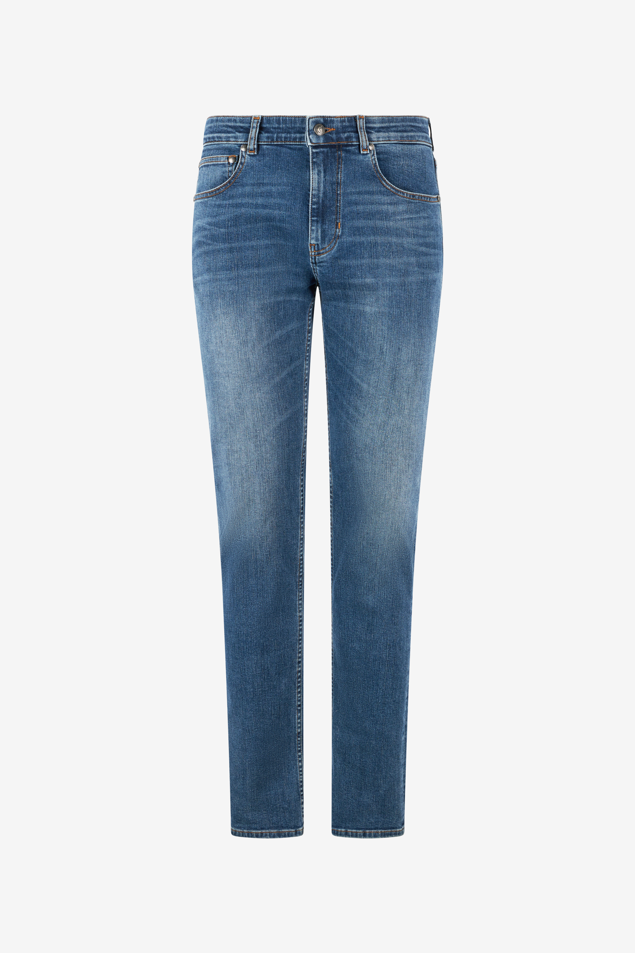 Roberto Cavalli Ombre-effect Jeans In Light Blue