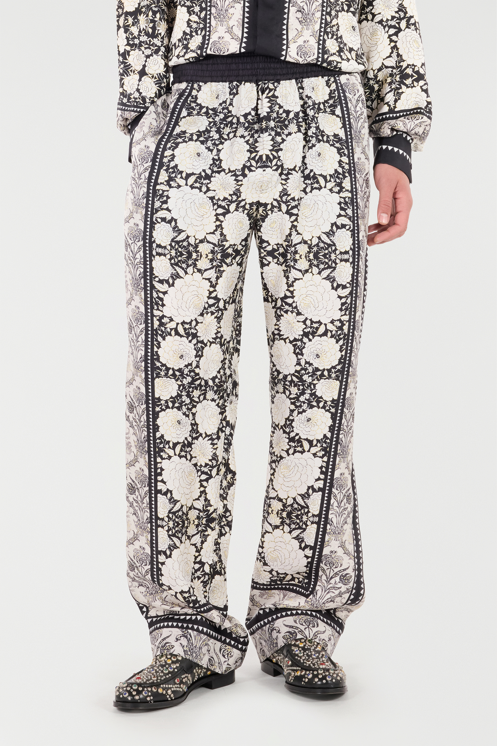 Pants With Floral Print