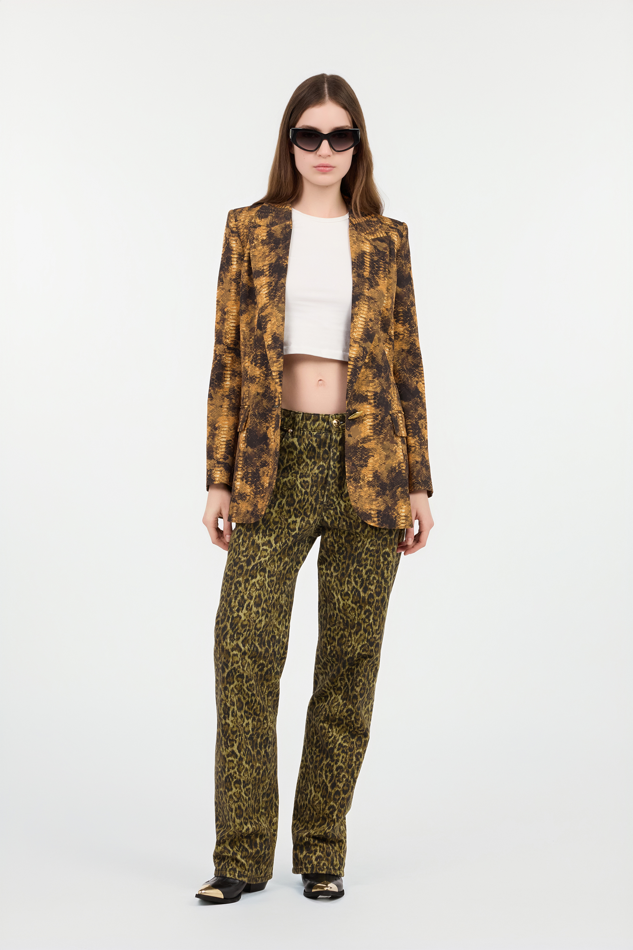 Roberto Cavalli Python Print Jacket | Thumbnail 6 Roberto Cavalli Python Print Jacket | Thumbnail 6