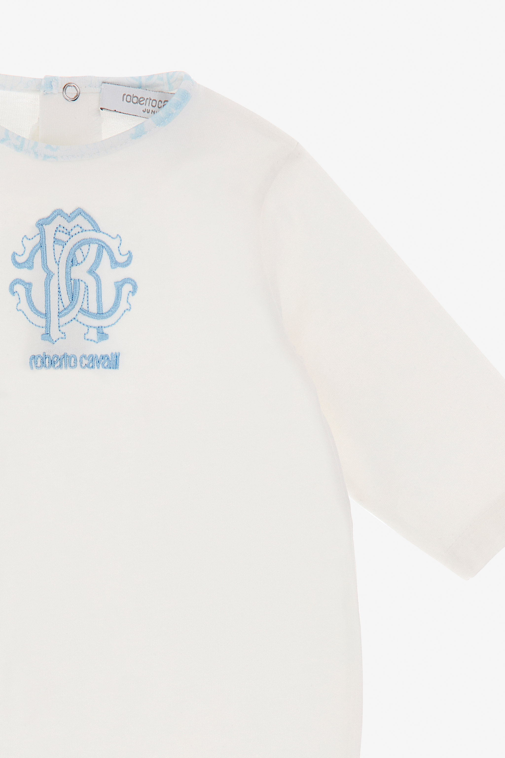  Roberto Cavalli Rc Monogram Set -  Ready To Wear Baby Blue 03m 