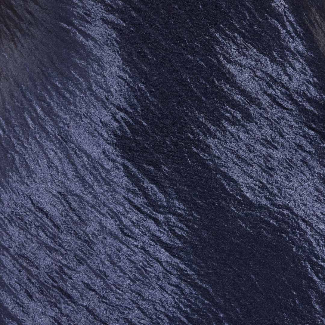 Roberto Cavalli Langes Kleid Mit Wasserfallausschnitt In Dark Blue