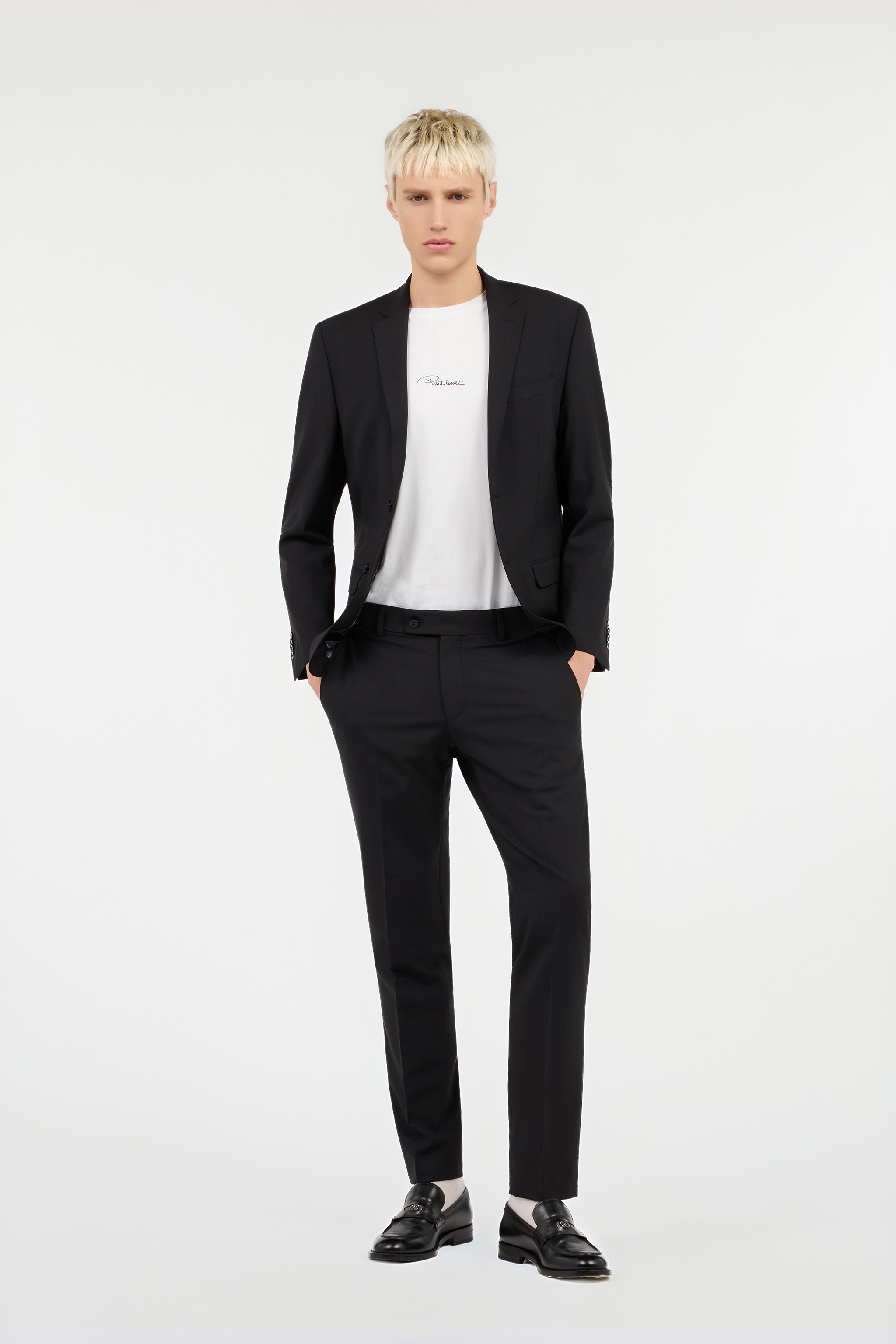 Black Wool Suit