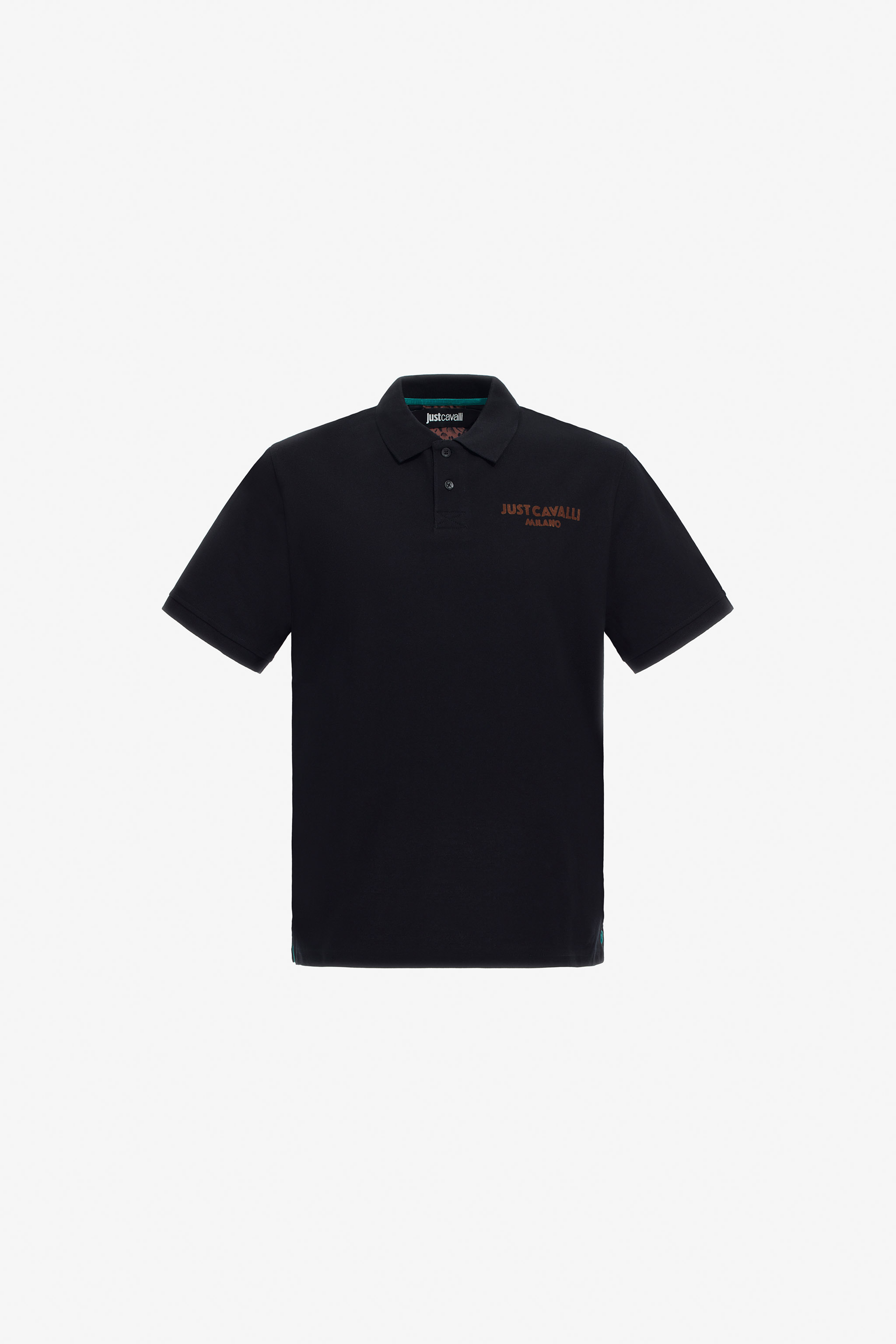 Roberto Cavalli Just Cavalli Polo In Black