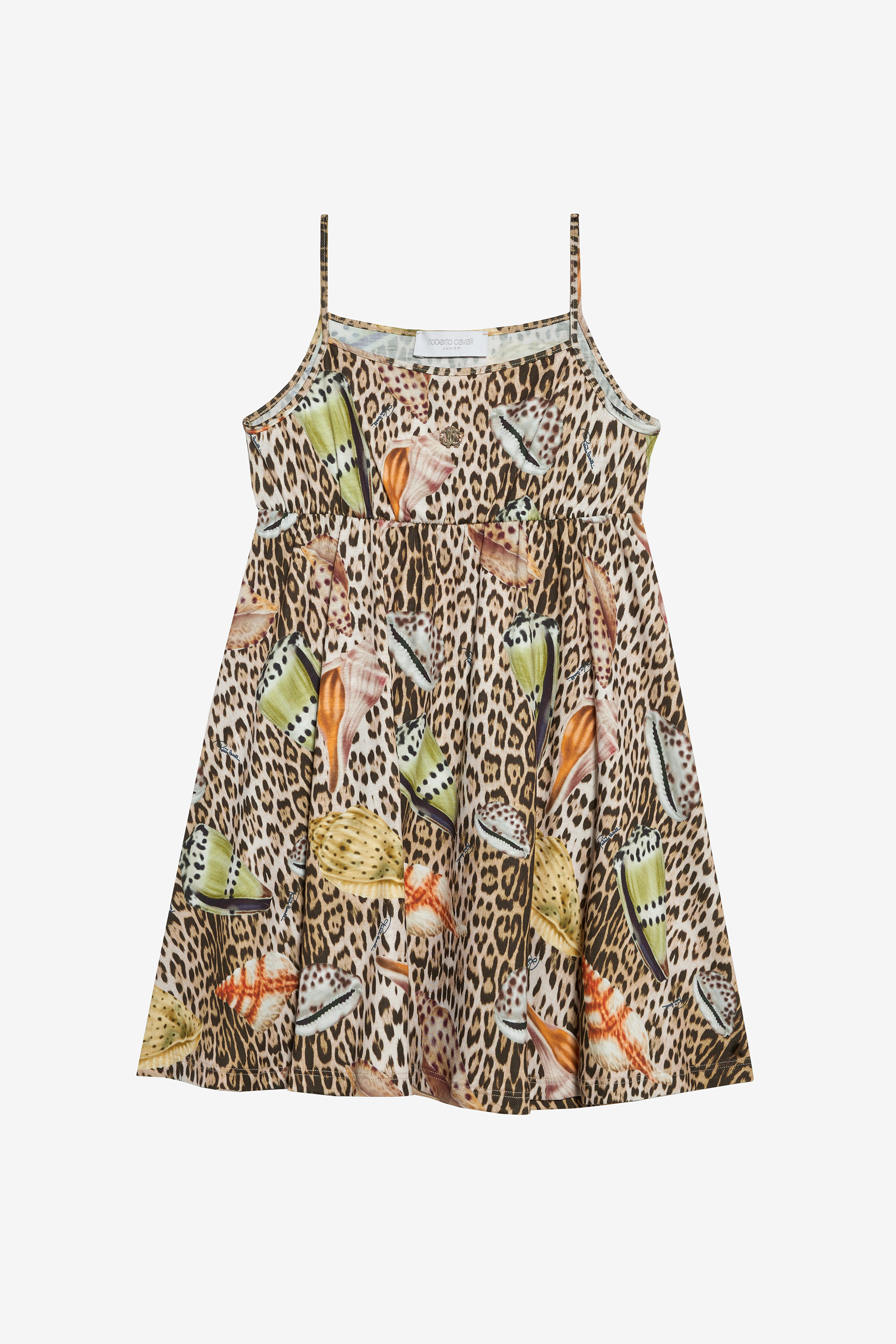 Roberto Cavalli Girls Jaguar Print Dress - Dresses Jaguar