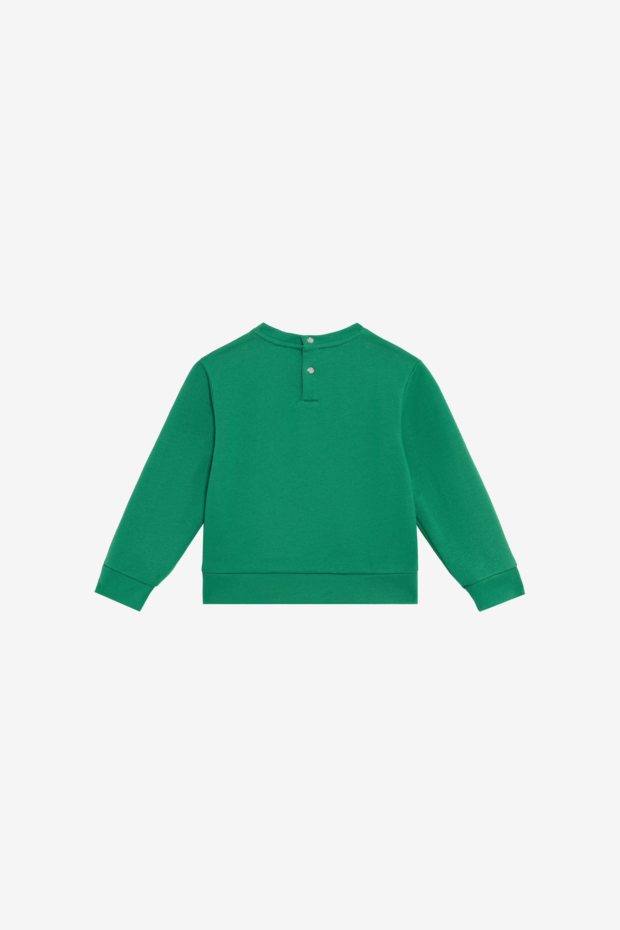 Green Sweatshirt with RC Monogram