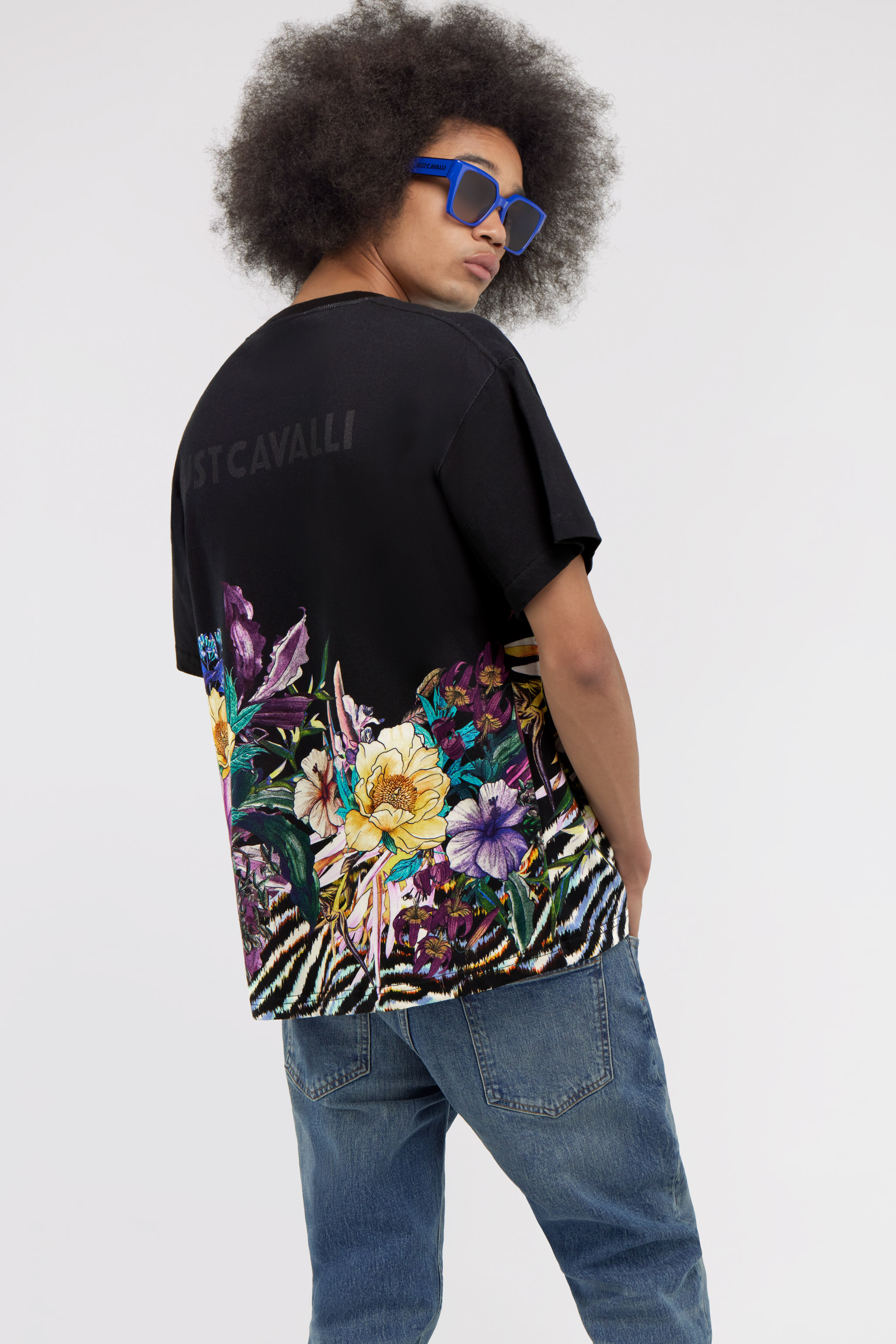 Roberto Cavalli Just Cavalli T-shirt In Black