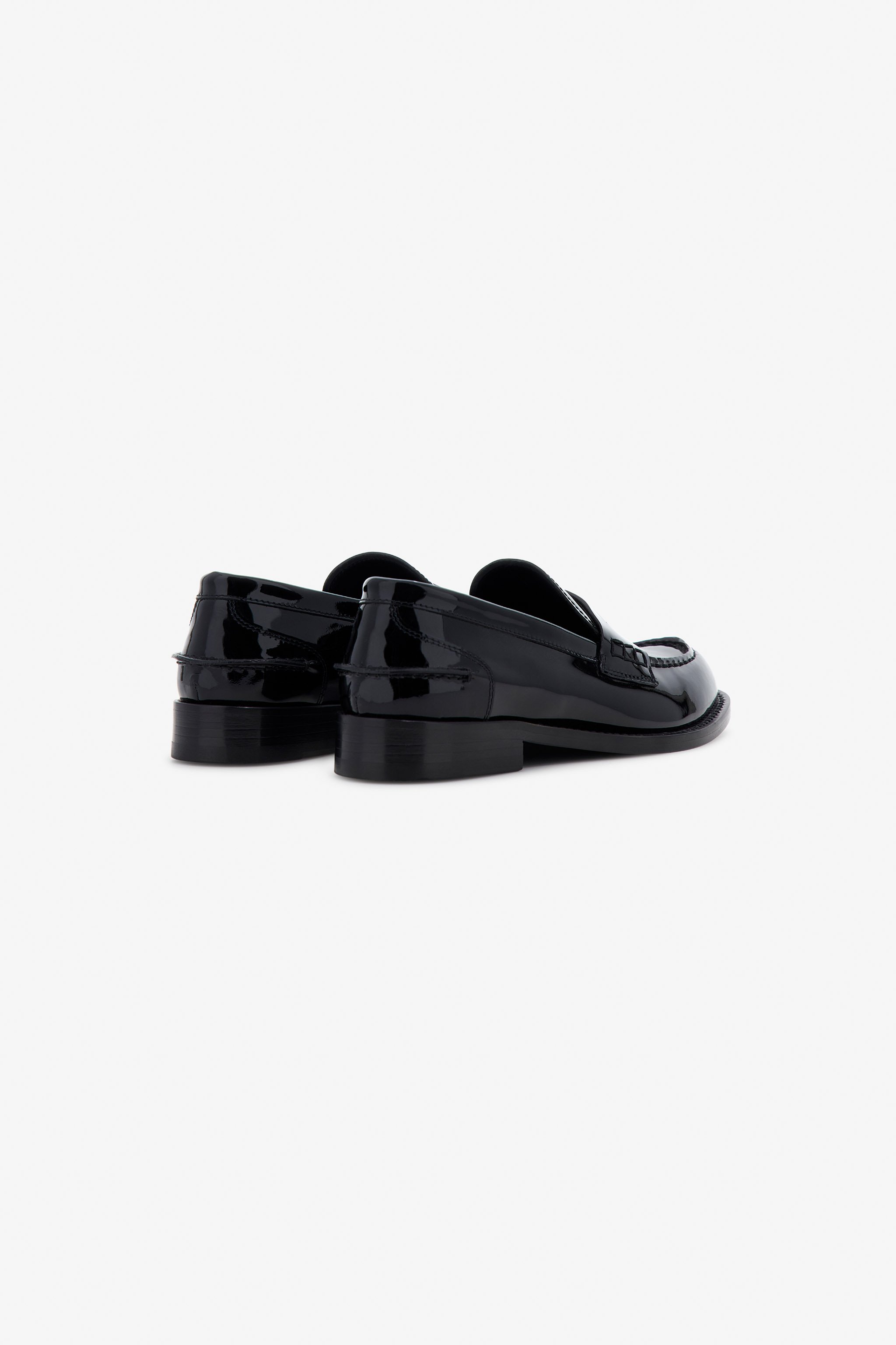 Roberto Cavalli Loafers With Gold Accents In Black