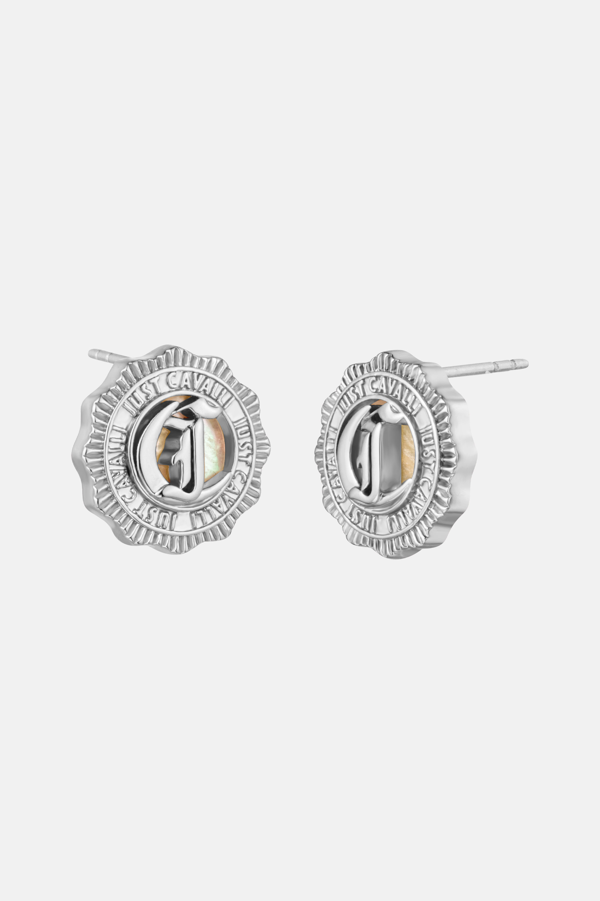 Roberto Cavalli Women's Silver Just Cavalli Earrings - Fashion Jewelry