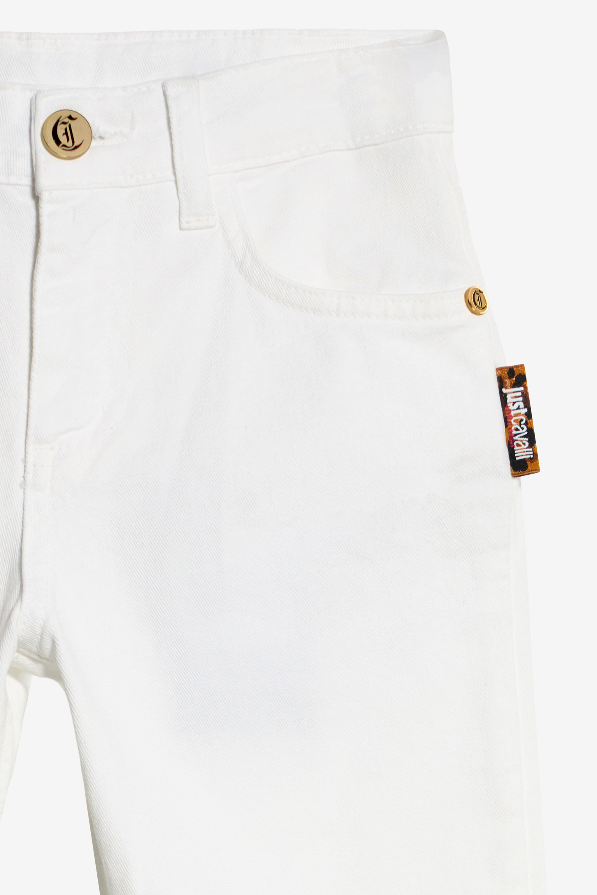 Roberto Cavalli White Denim Trousers | Thumbnail 3 Roberto Cavalli White Denim Trousers | Thumbnail 3