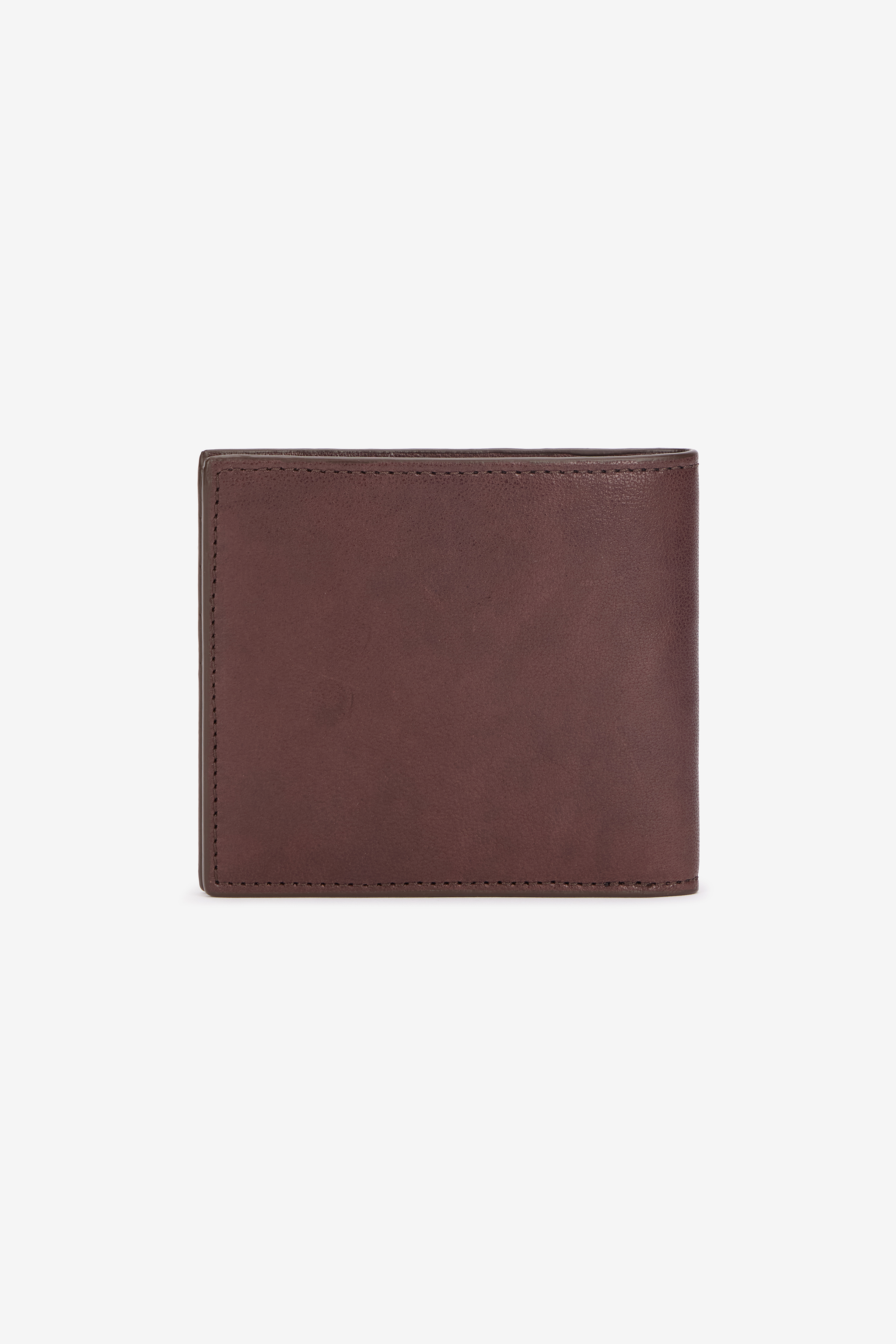 Roberto Cavalli Square Bi-fold Wallet With Rc Monogram In Brown