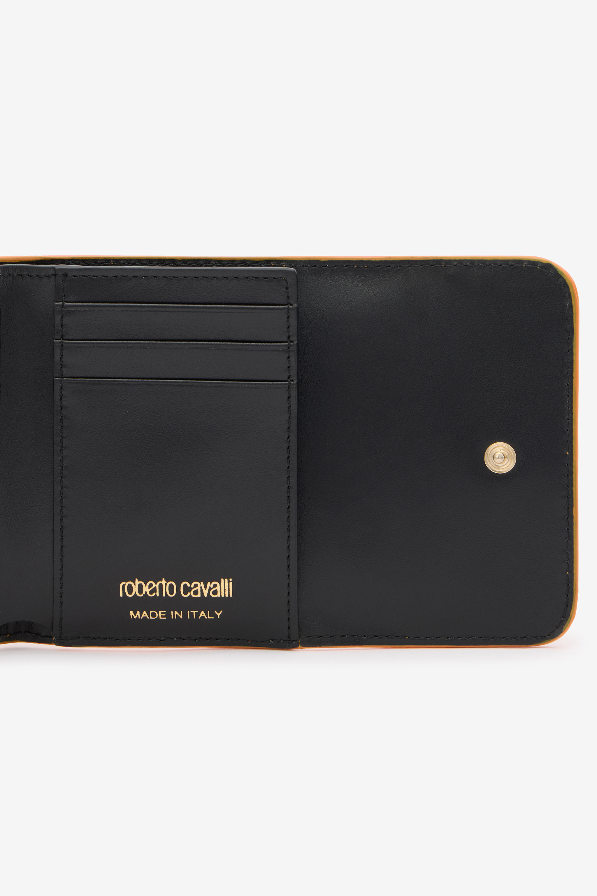 Ostrich-Effect Flap Card Holder