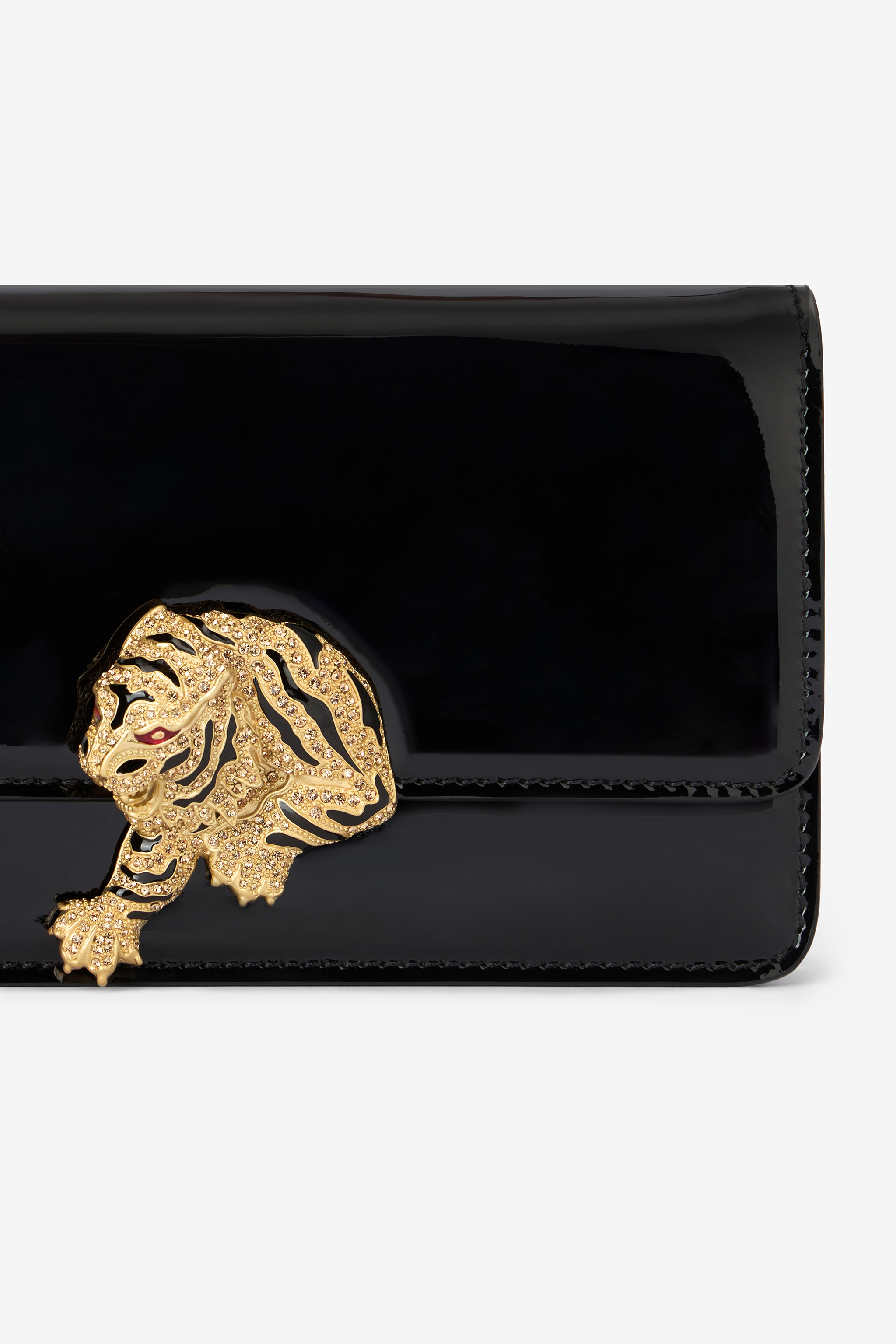 Roberto Cavalli Roar Bag Mit Schmucktiger