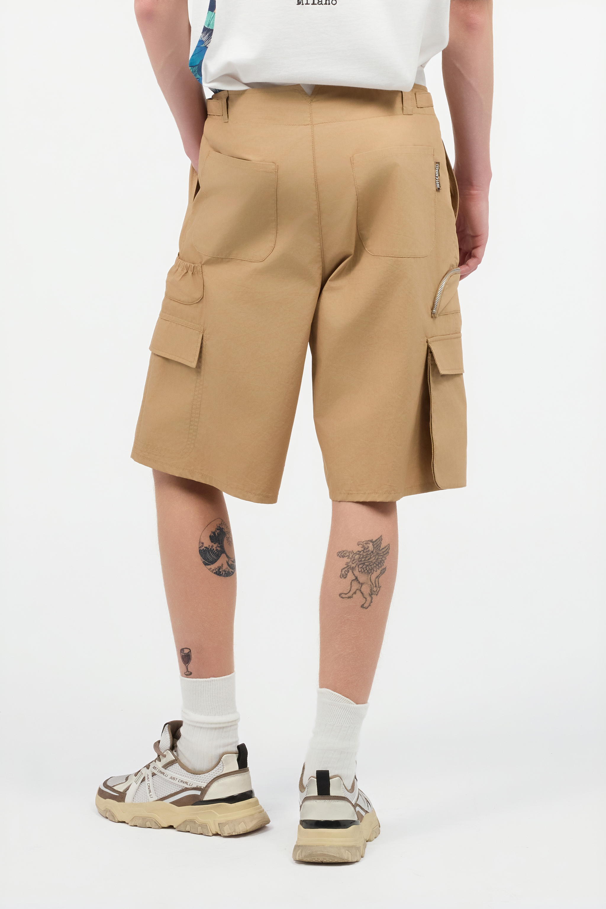 Belted Cargo Shorts