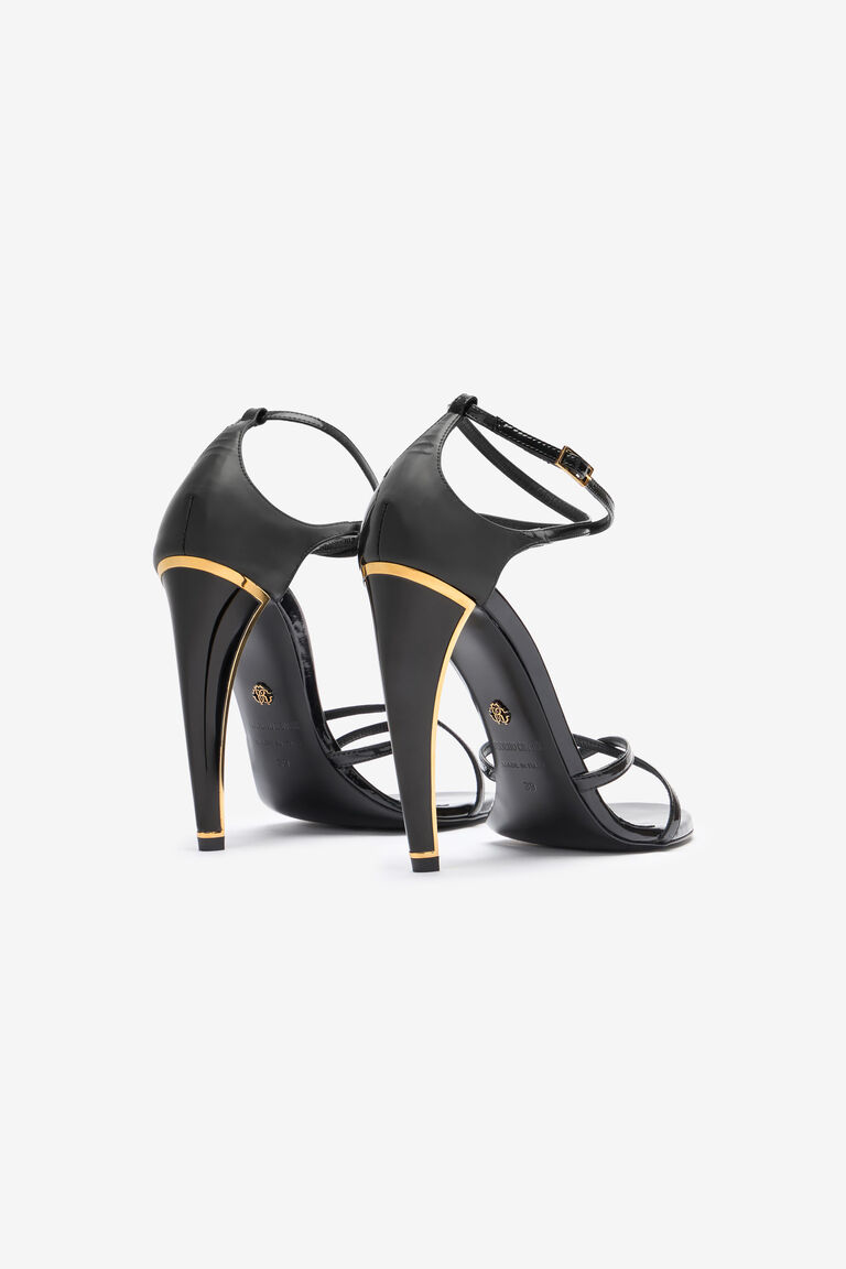 ROBERTO CAVALLI SANDALEN MIT ABSATZ FANG