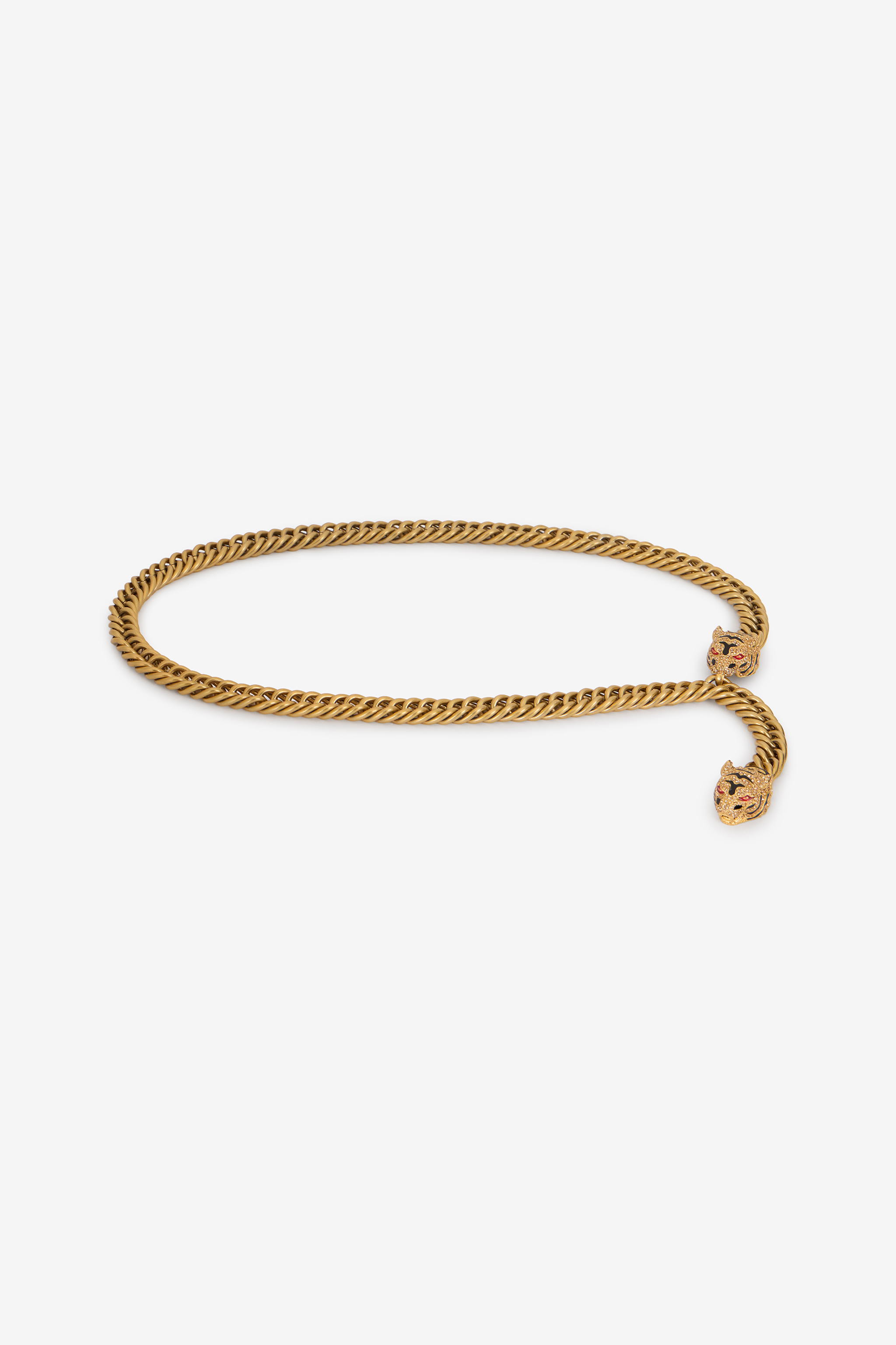 Roberto Cavalli Women's Golden/Yellow Roar Belt - Belts Yellow/Topaz