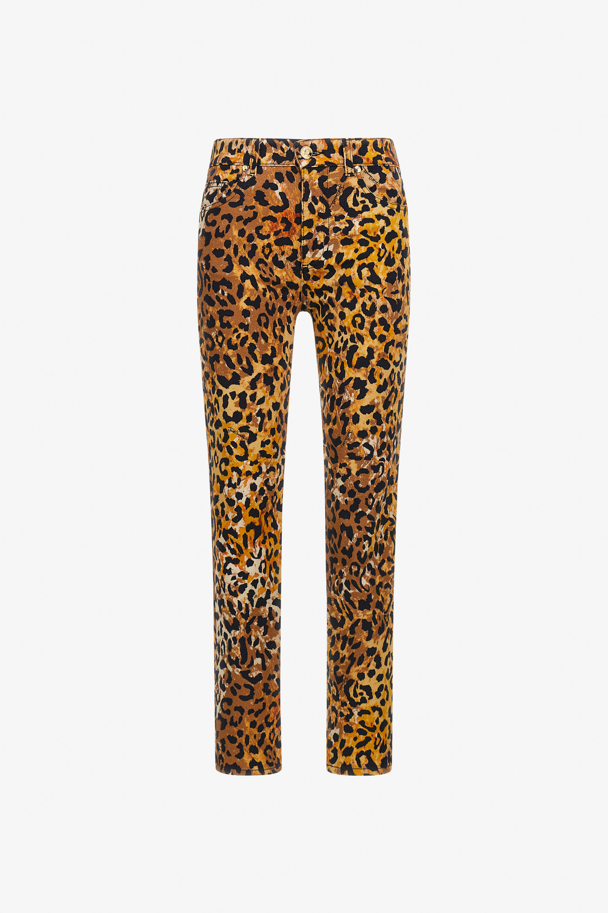 Roberto Cavalli Just Cavalli Denim In Orange