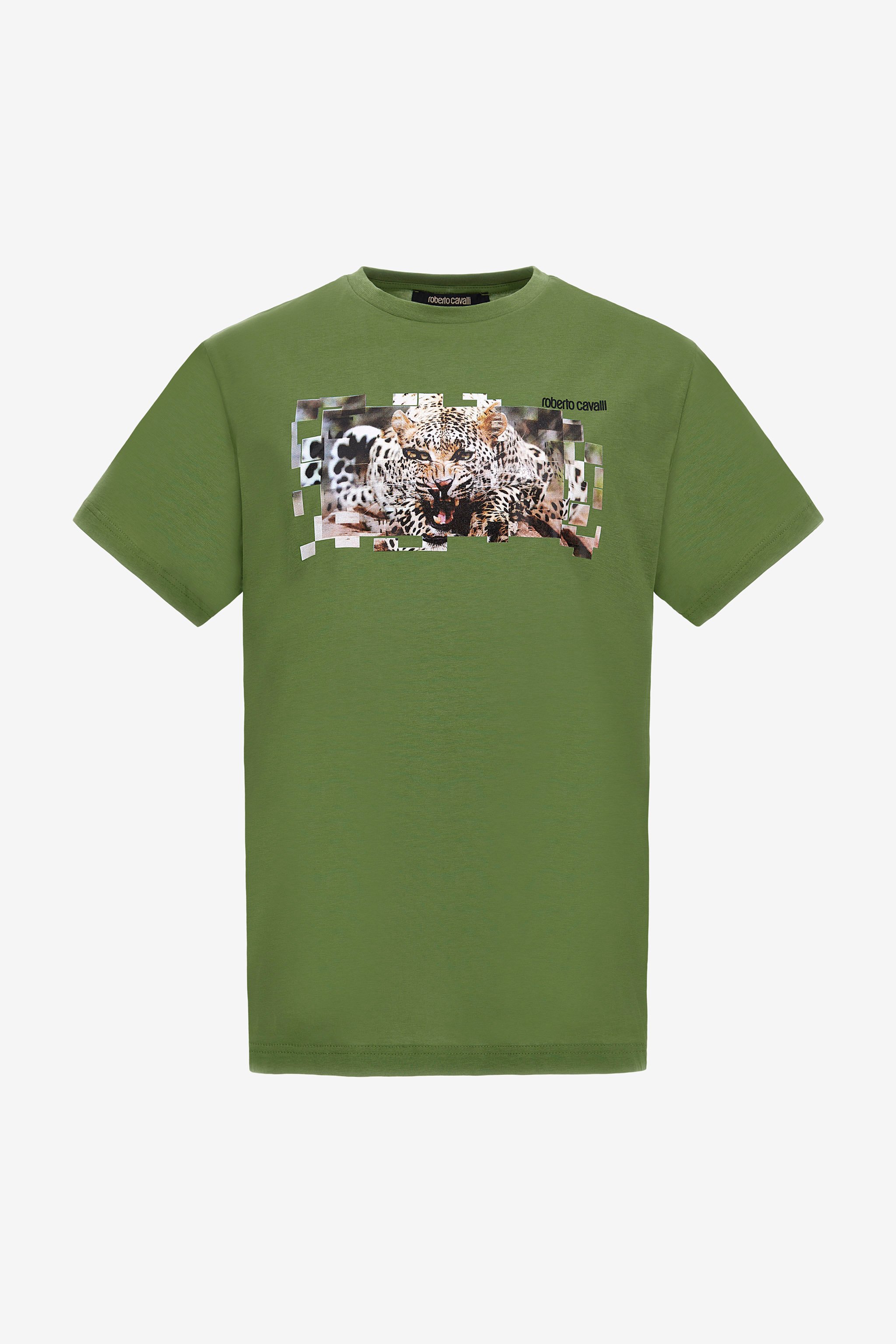 T-shirt with Jaguar logo and print