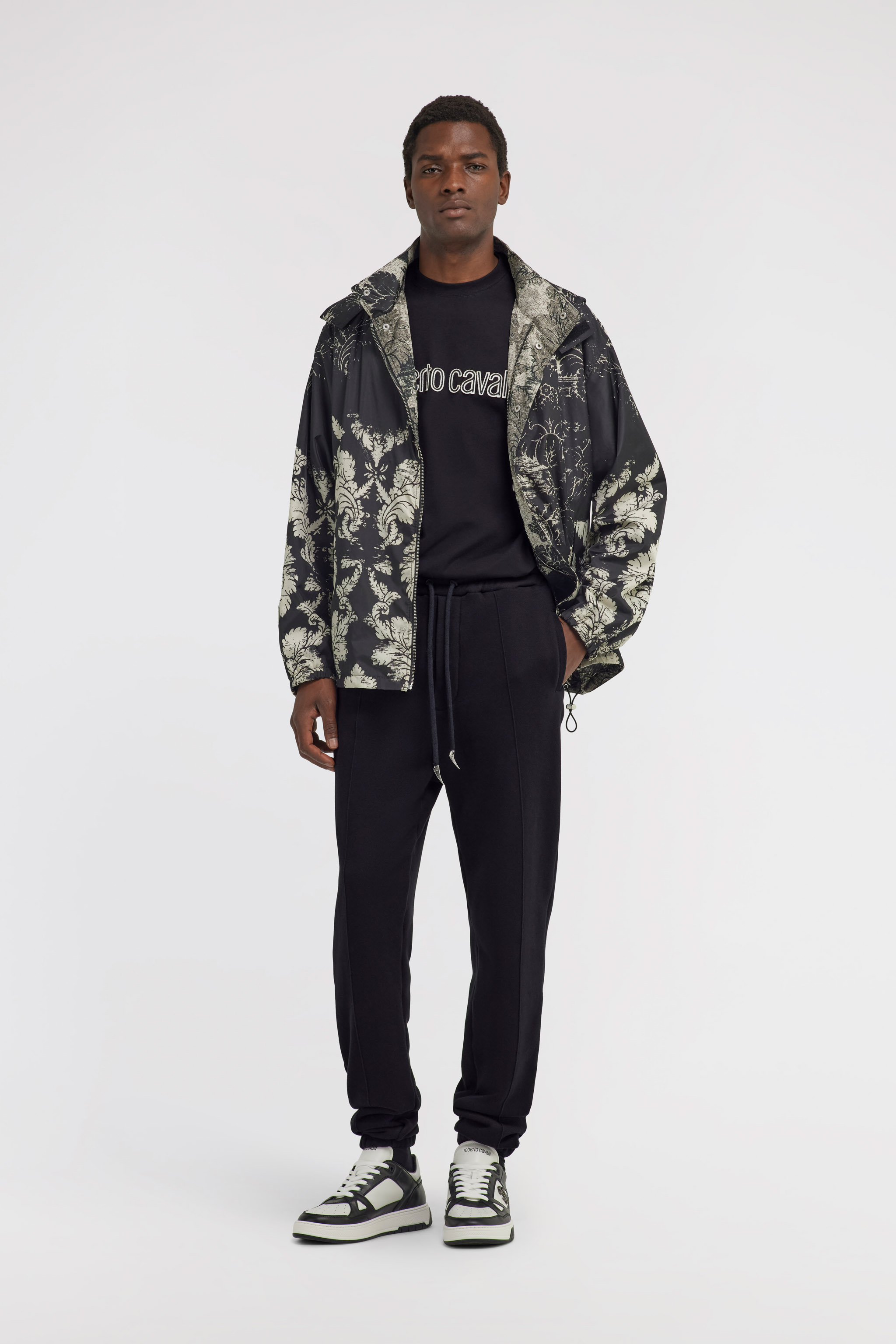 Roberto Cavalli Sweatpants In Black