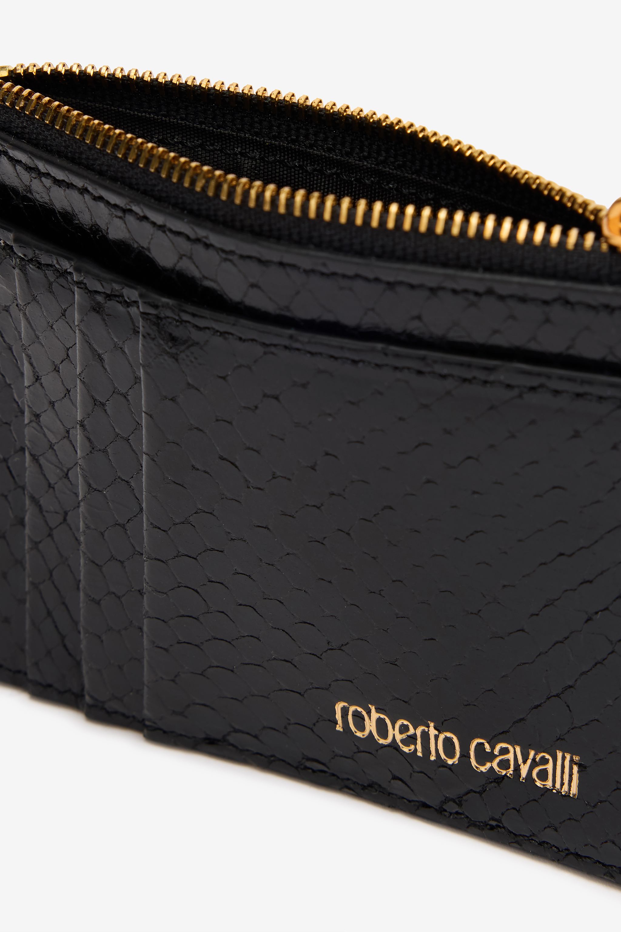 ROBERTO CAVALLI GELDBÖRSE MIT SCHLANGEN-PRINT