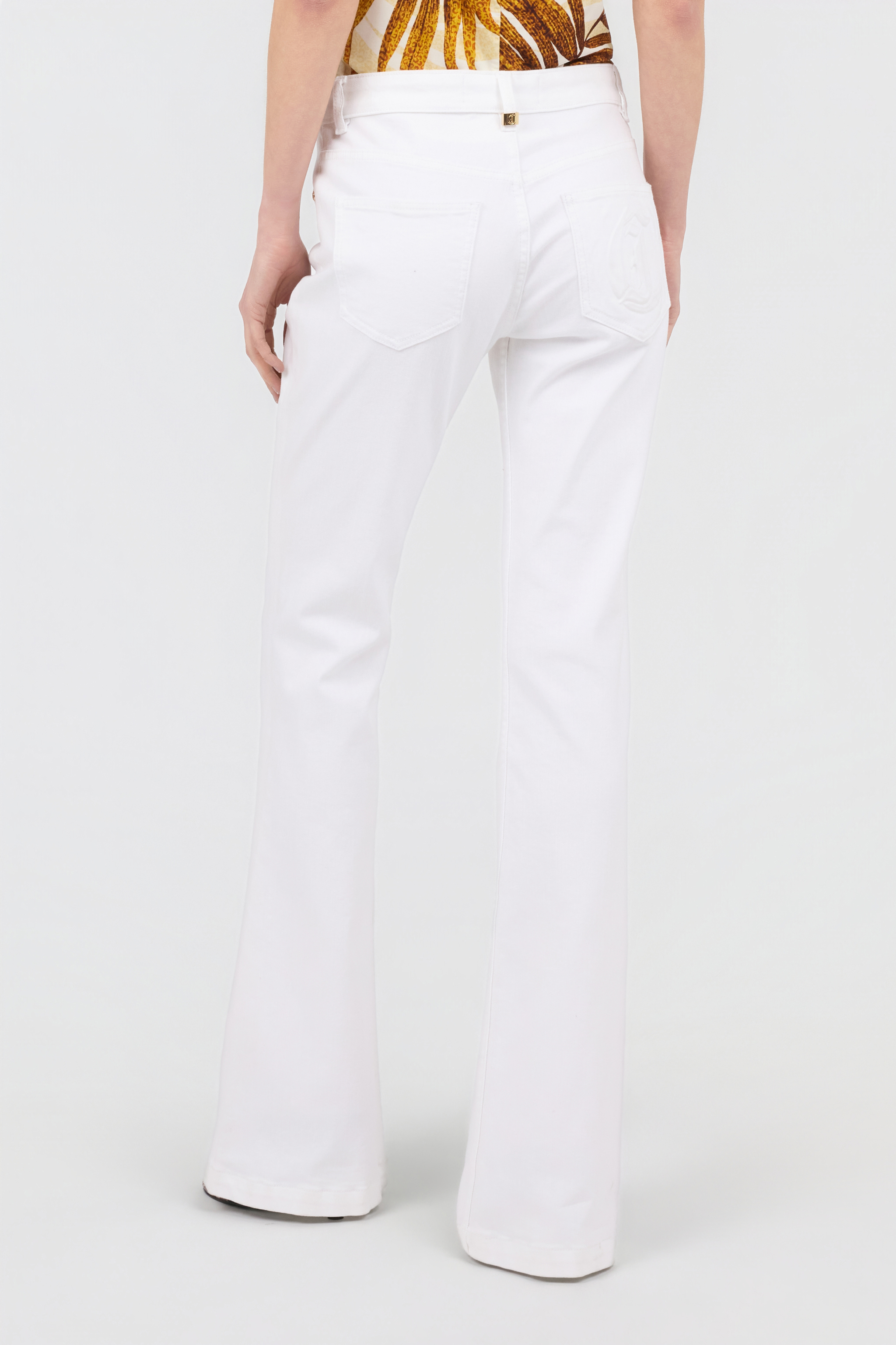 Roberto Cavalli Denim Trousers in Cotton | Thumbnail 3