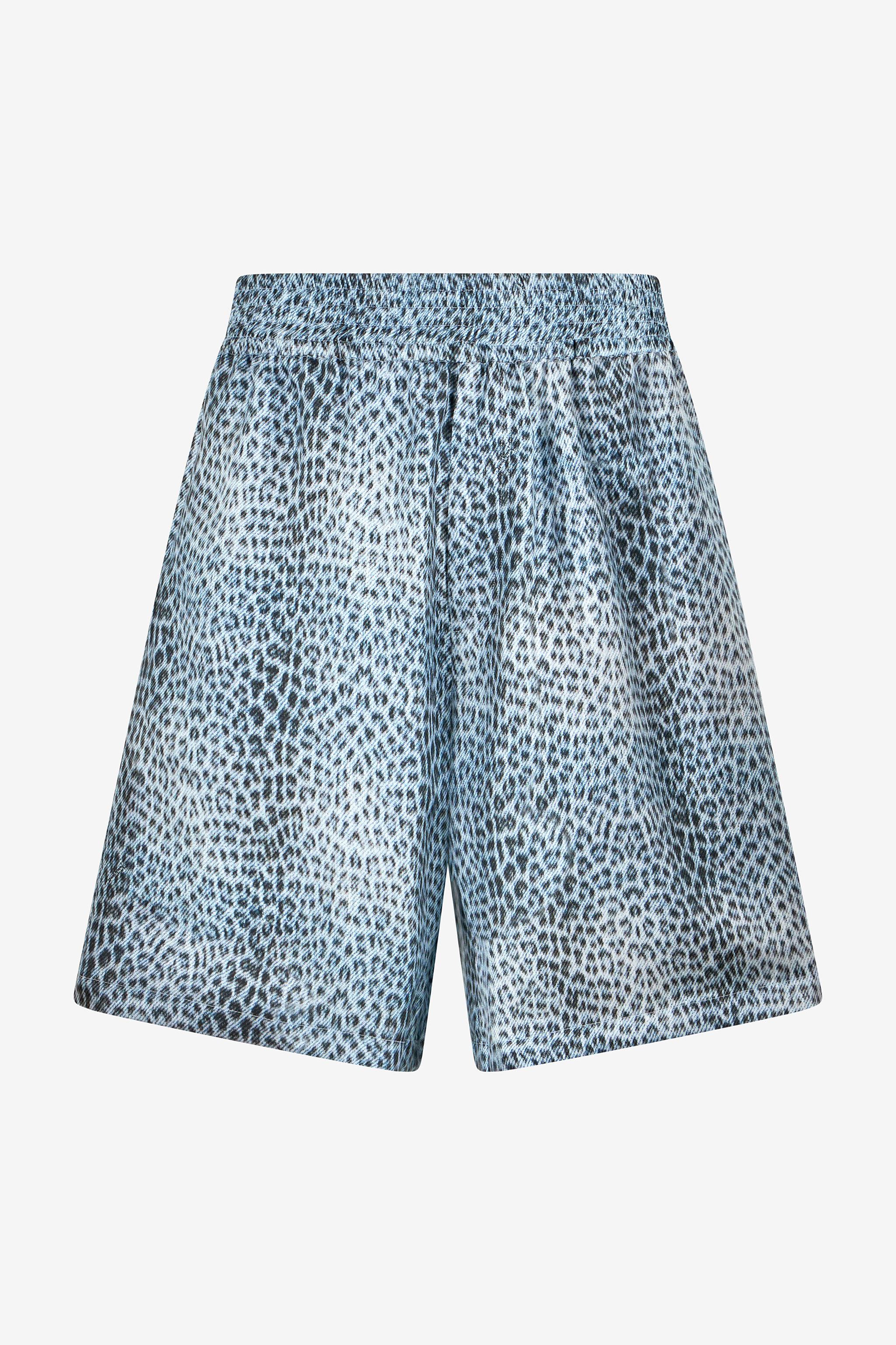 Roberto Cavalli Men's Baby Jaguar Print Fabric Shorts - Trousers & Shorts Quiet Harbour