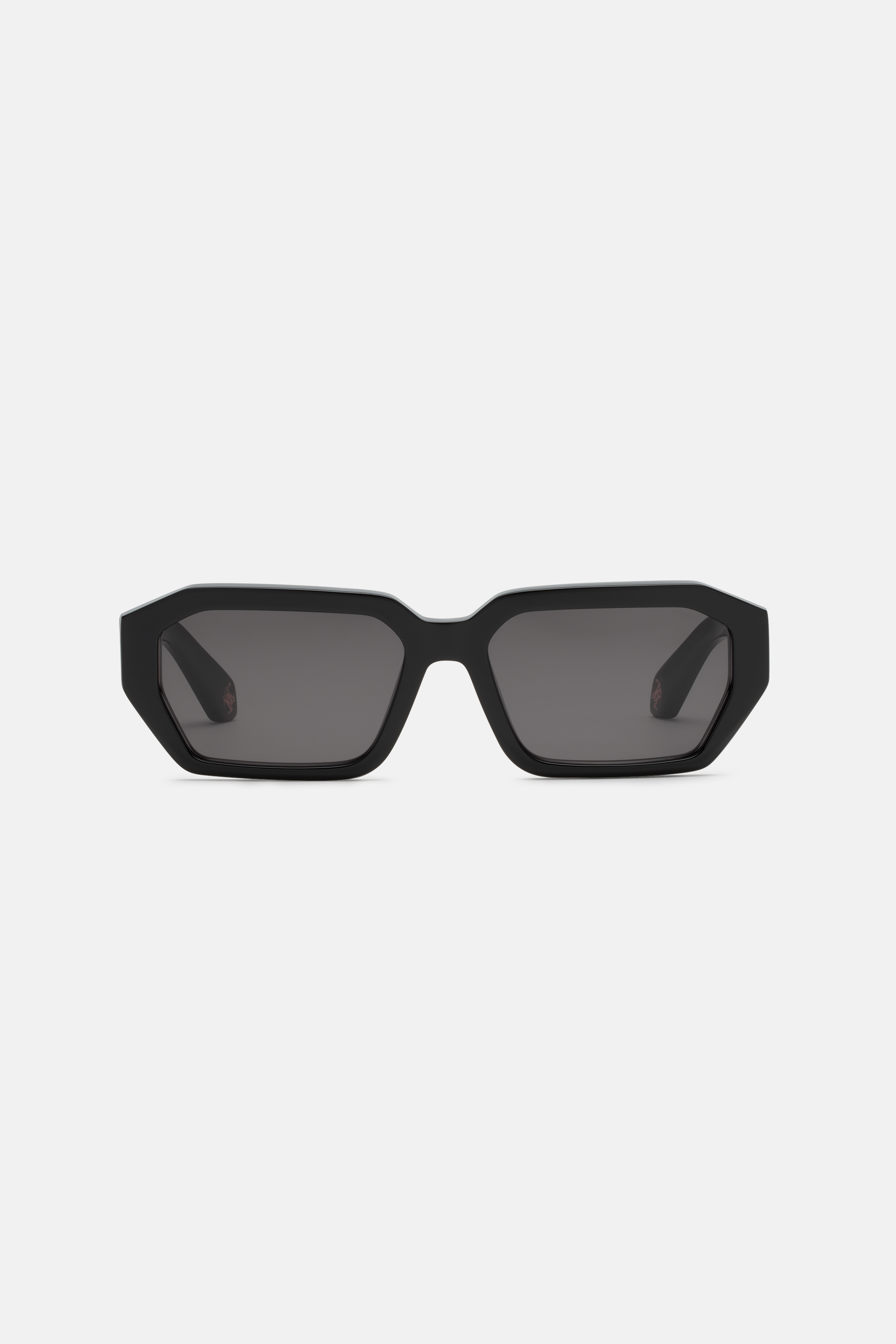 Roberto Cavalli Sunglasses With Rectangular Front Shape In Black