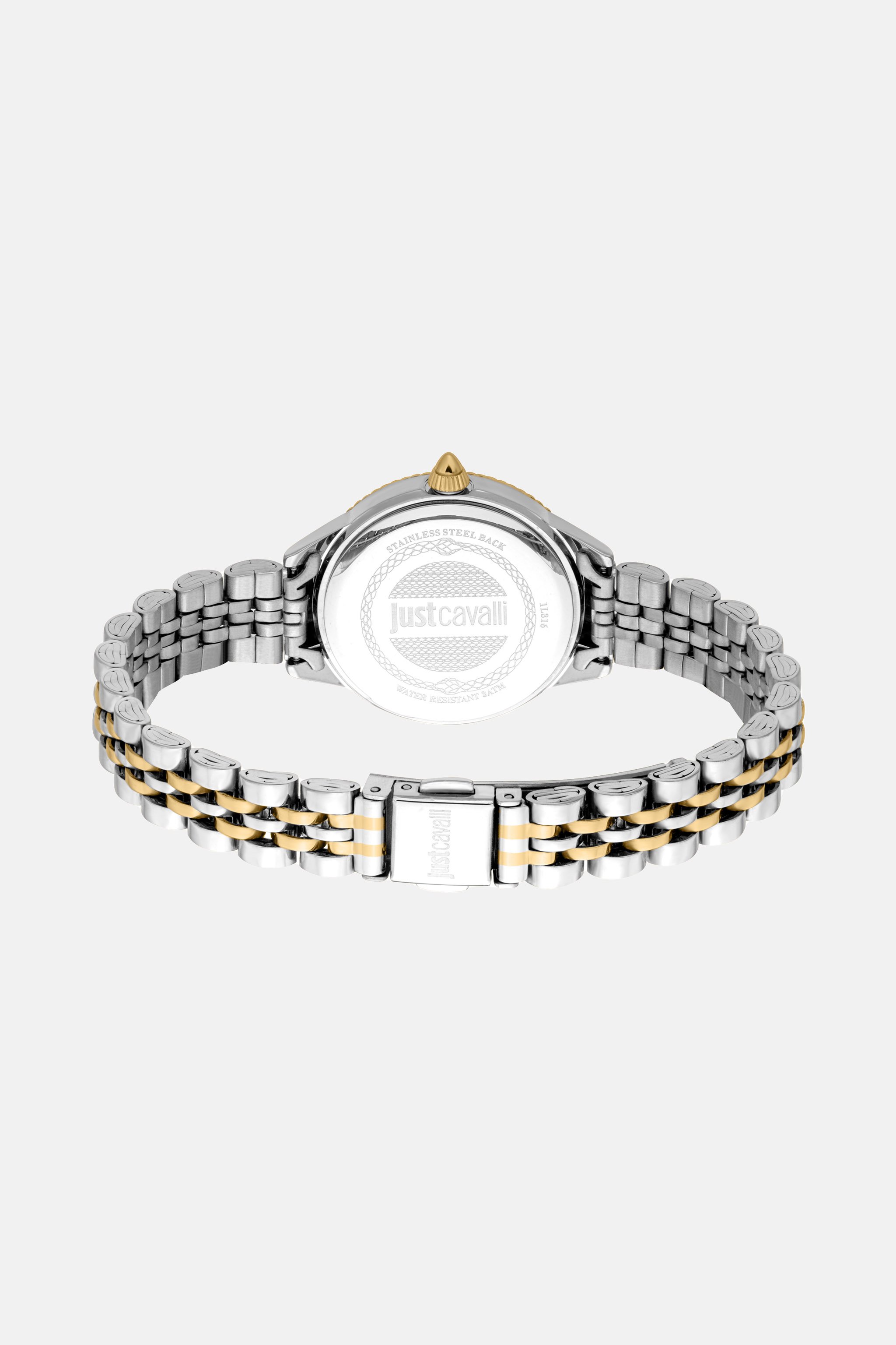 Roberto Cavalli Just Cavalli Glam Watch In Silver/gold