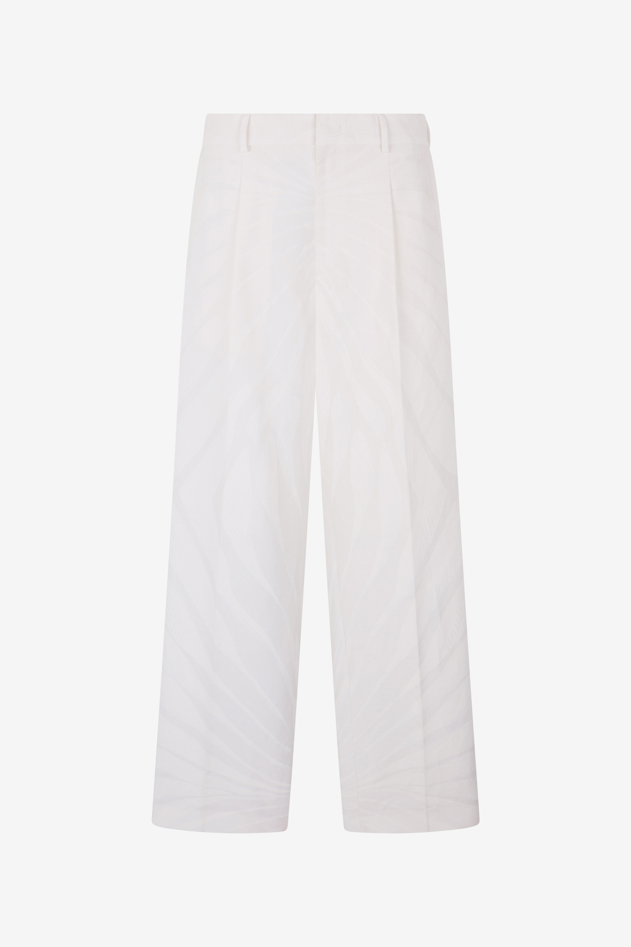 Roberto Cavalli Hose Mit Ray-druck - Male Hosen Und Shorts Natural White 52