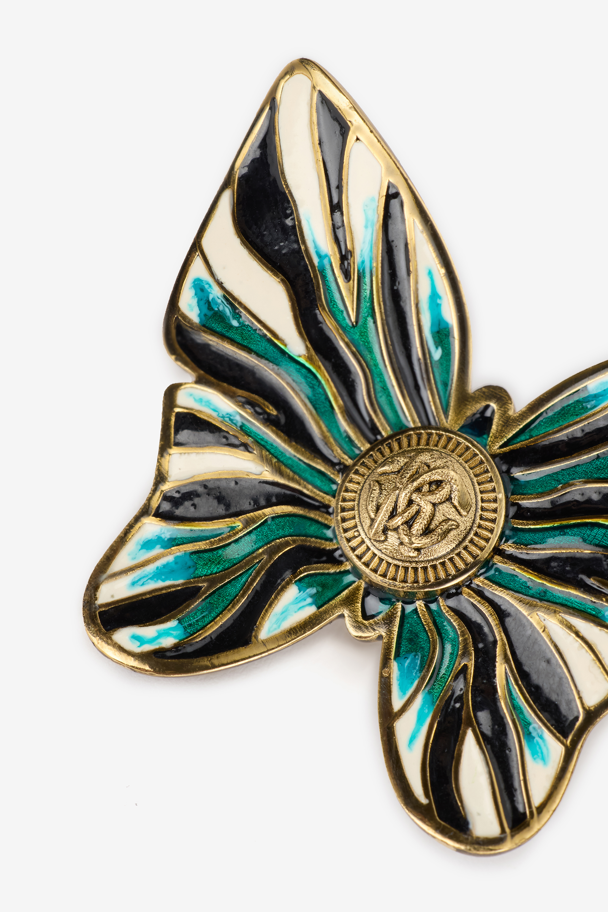Roberto Cavalli Ray Of Sea Butterfly Brooch