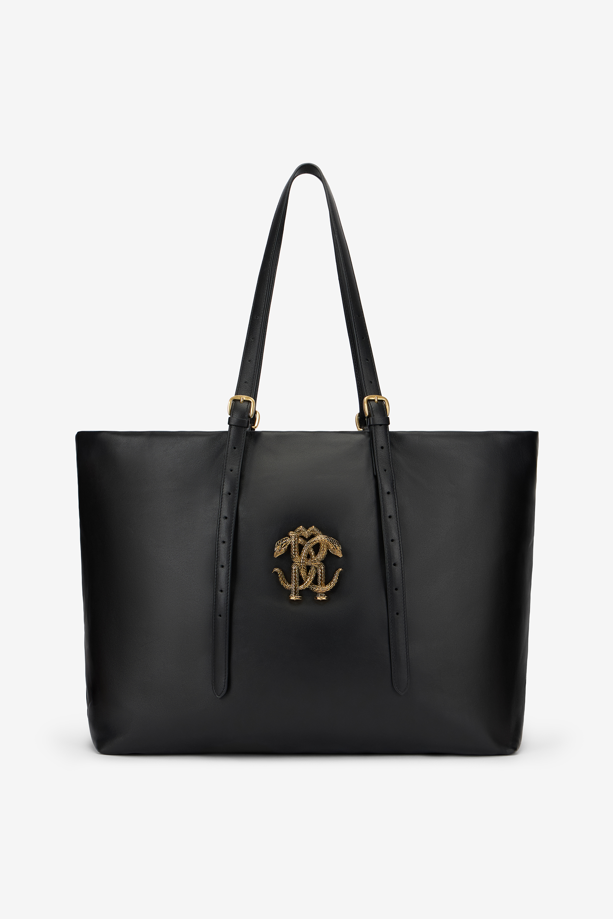 Roberto Cavalli Leather Bag with Logo | Thumbnail 7
