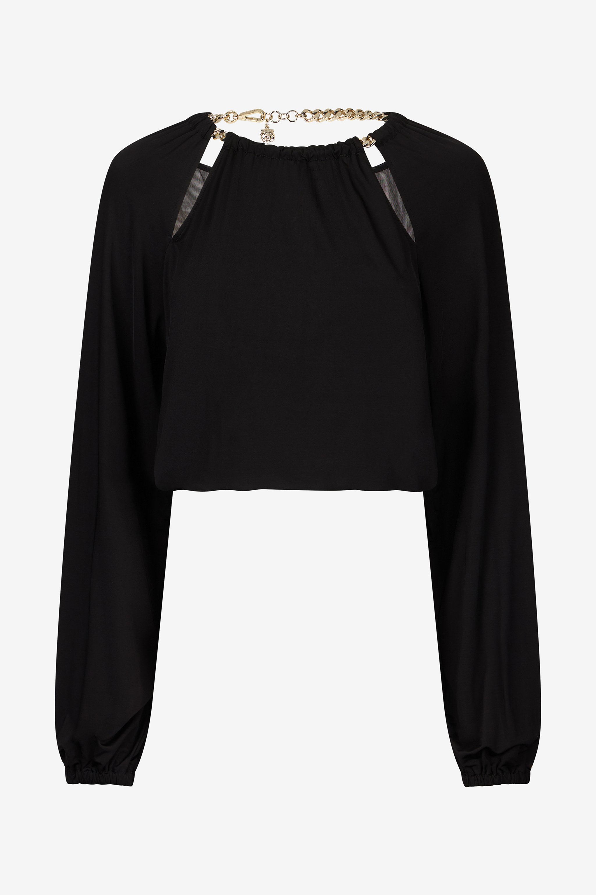 Roberto Cavalli Women Long-sleeve T-shirt In Black