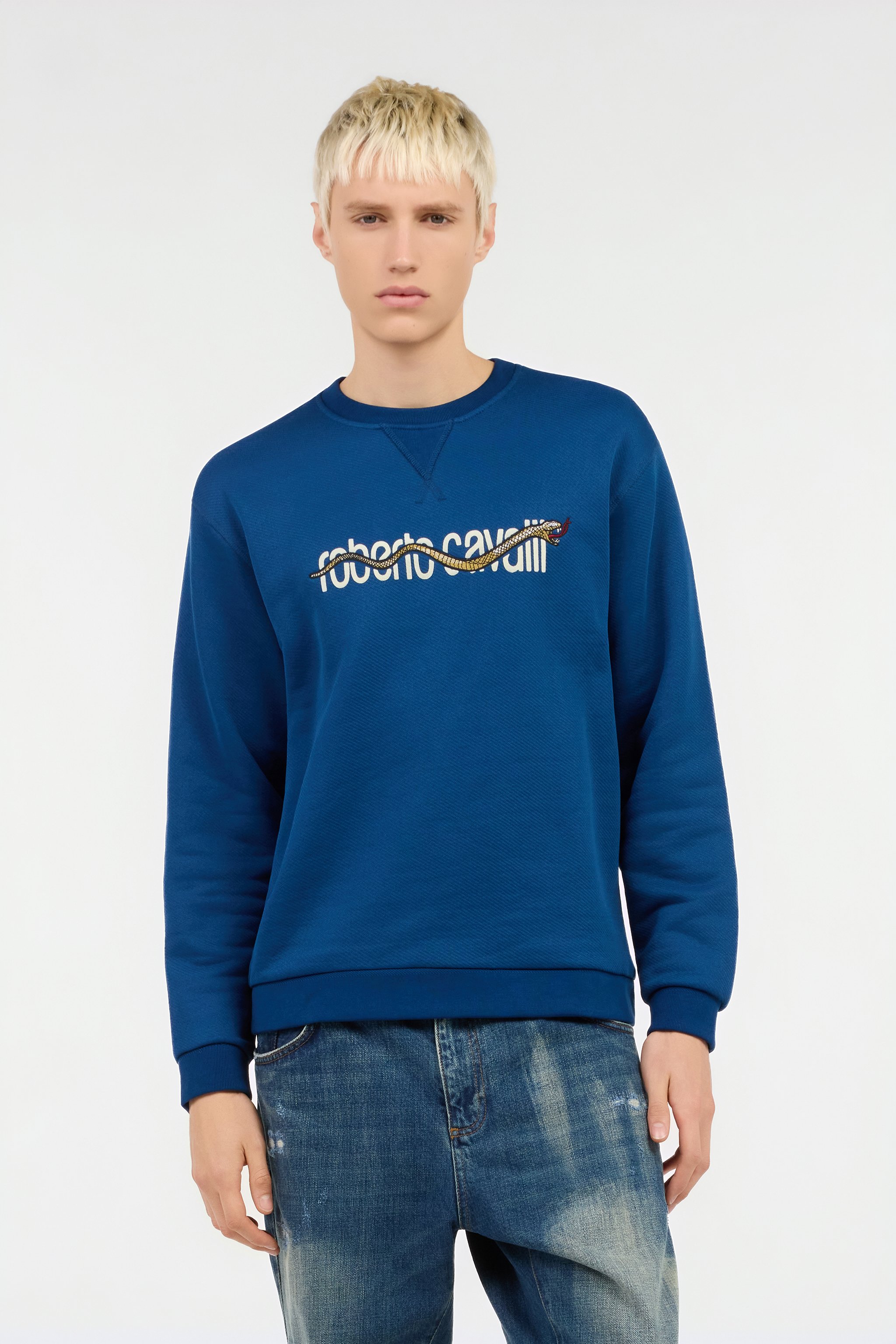 Marble Print Sweatshirt