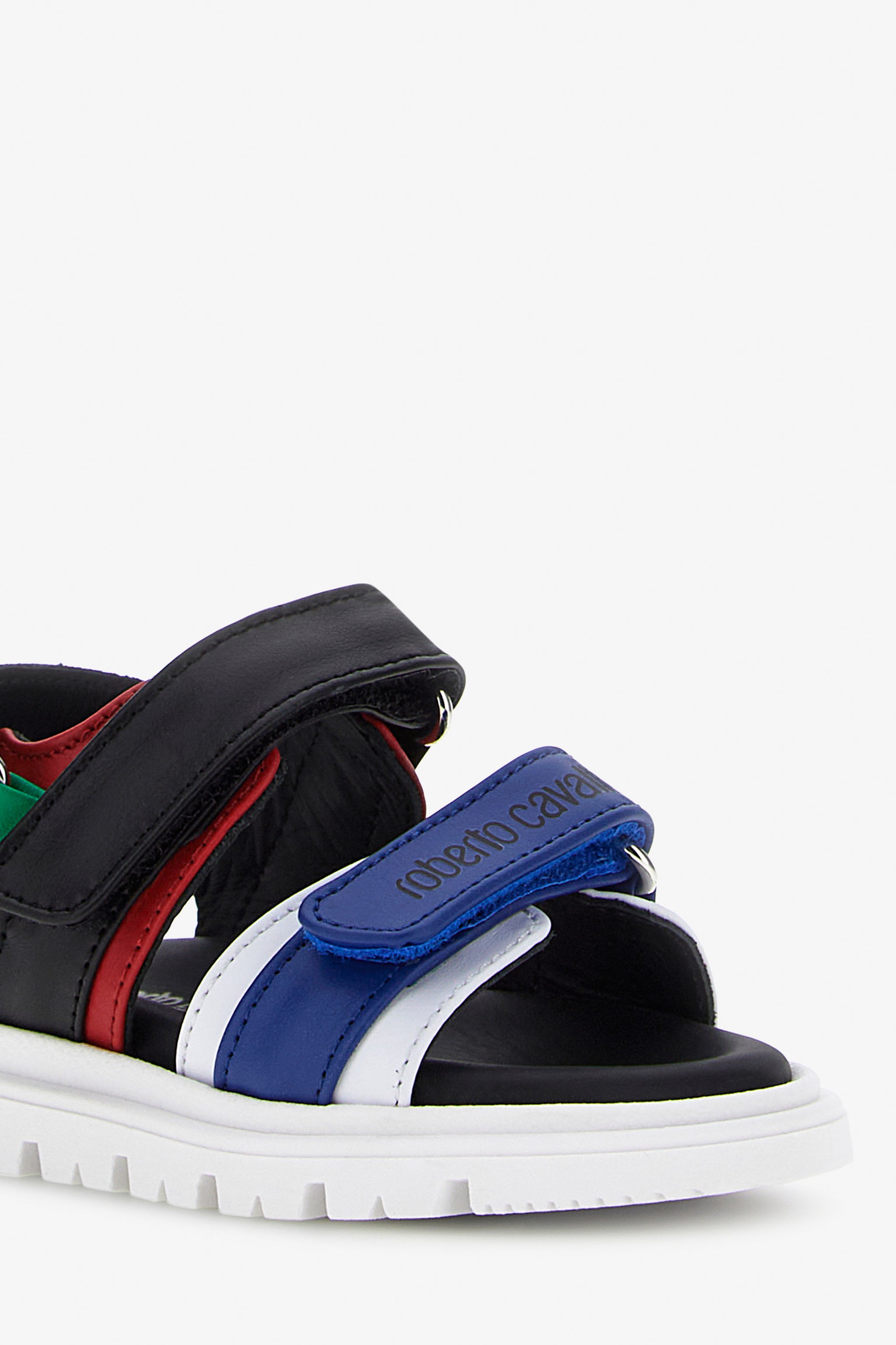 Vibrant Colorblock Sandals
