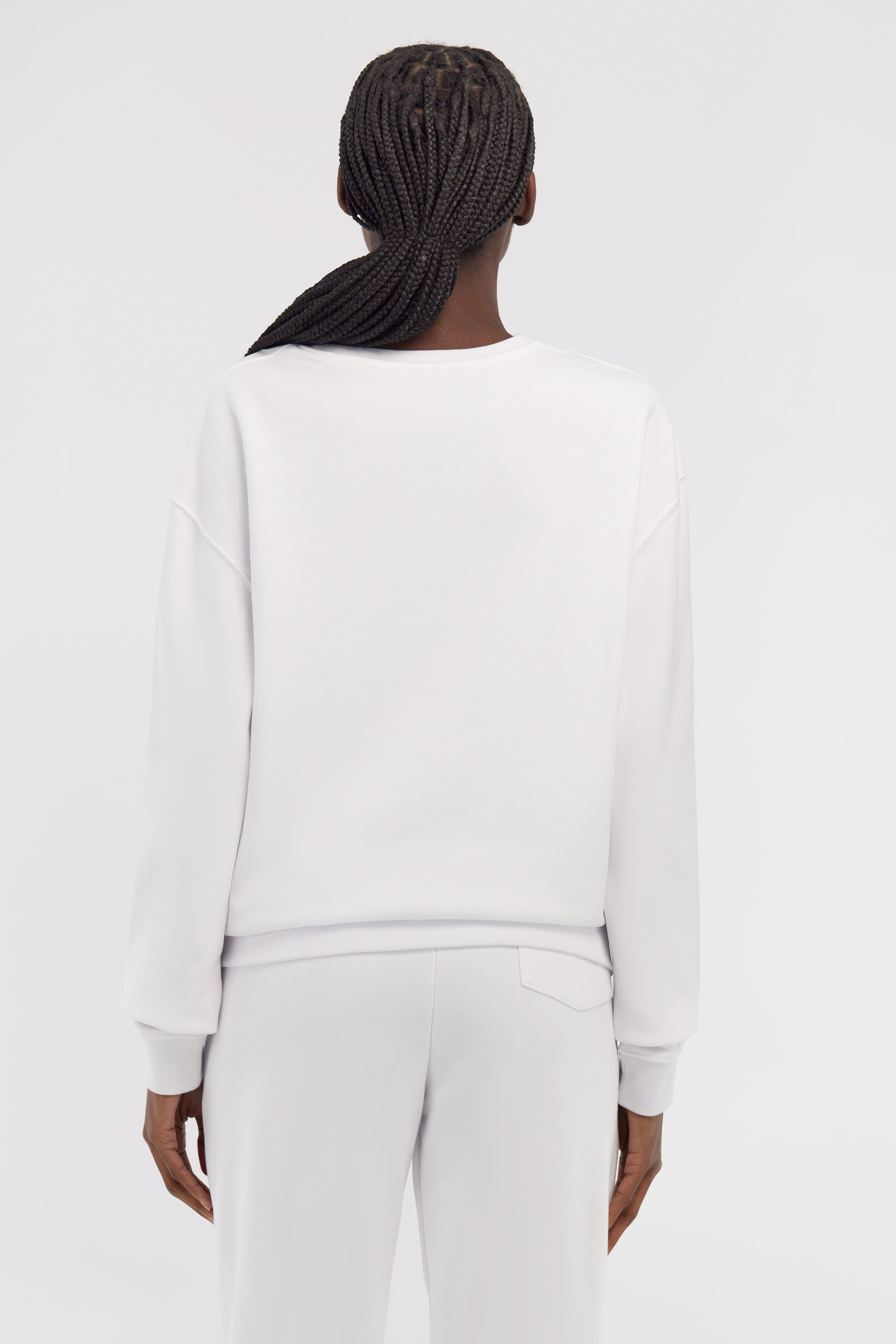 ROBERTO CAVALLI SWEATSHIRT WITH MONOGRAM RC