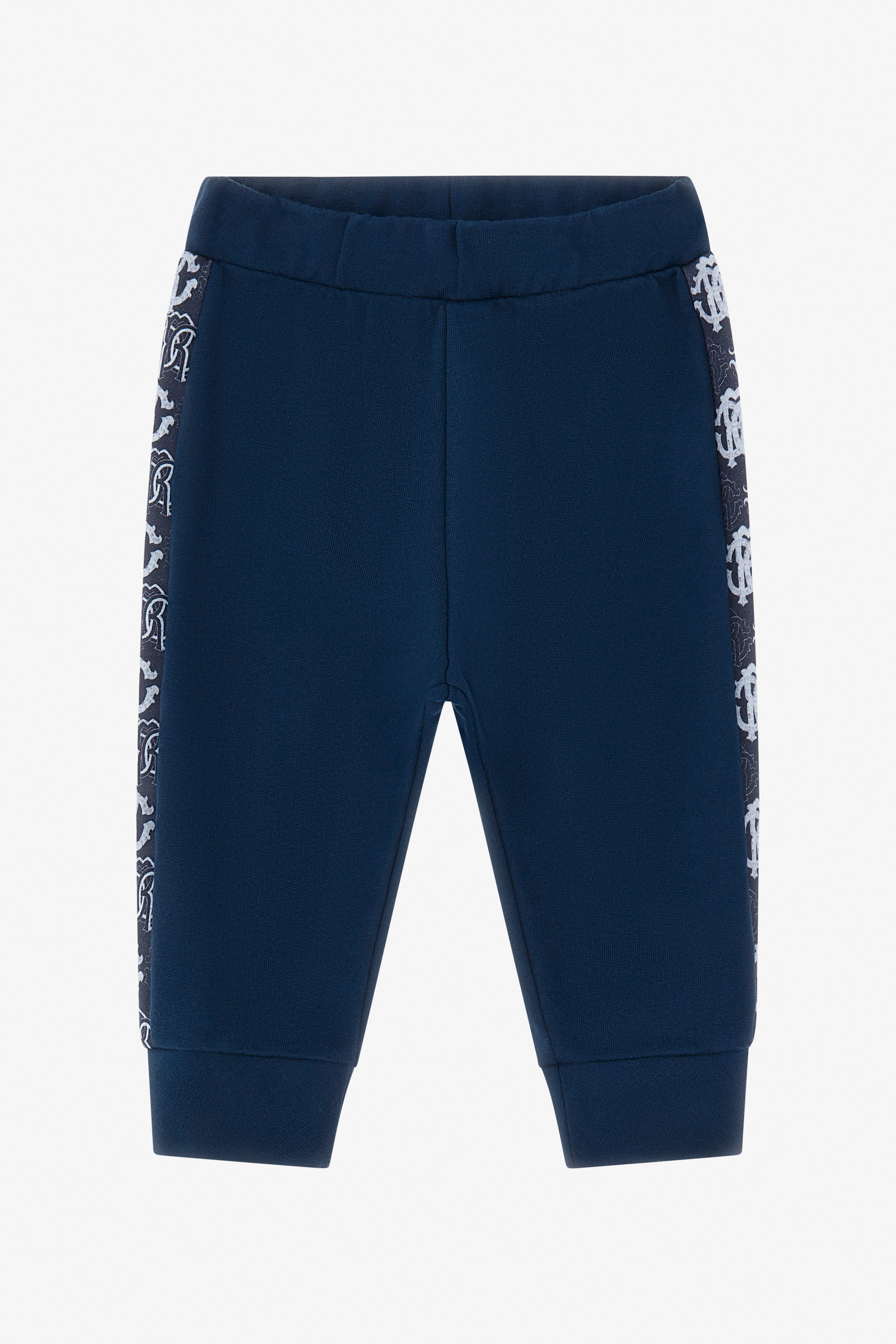 Roberto Cavalli Boys Blue Rc Logo Pants - Ready To Wear