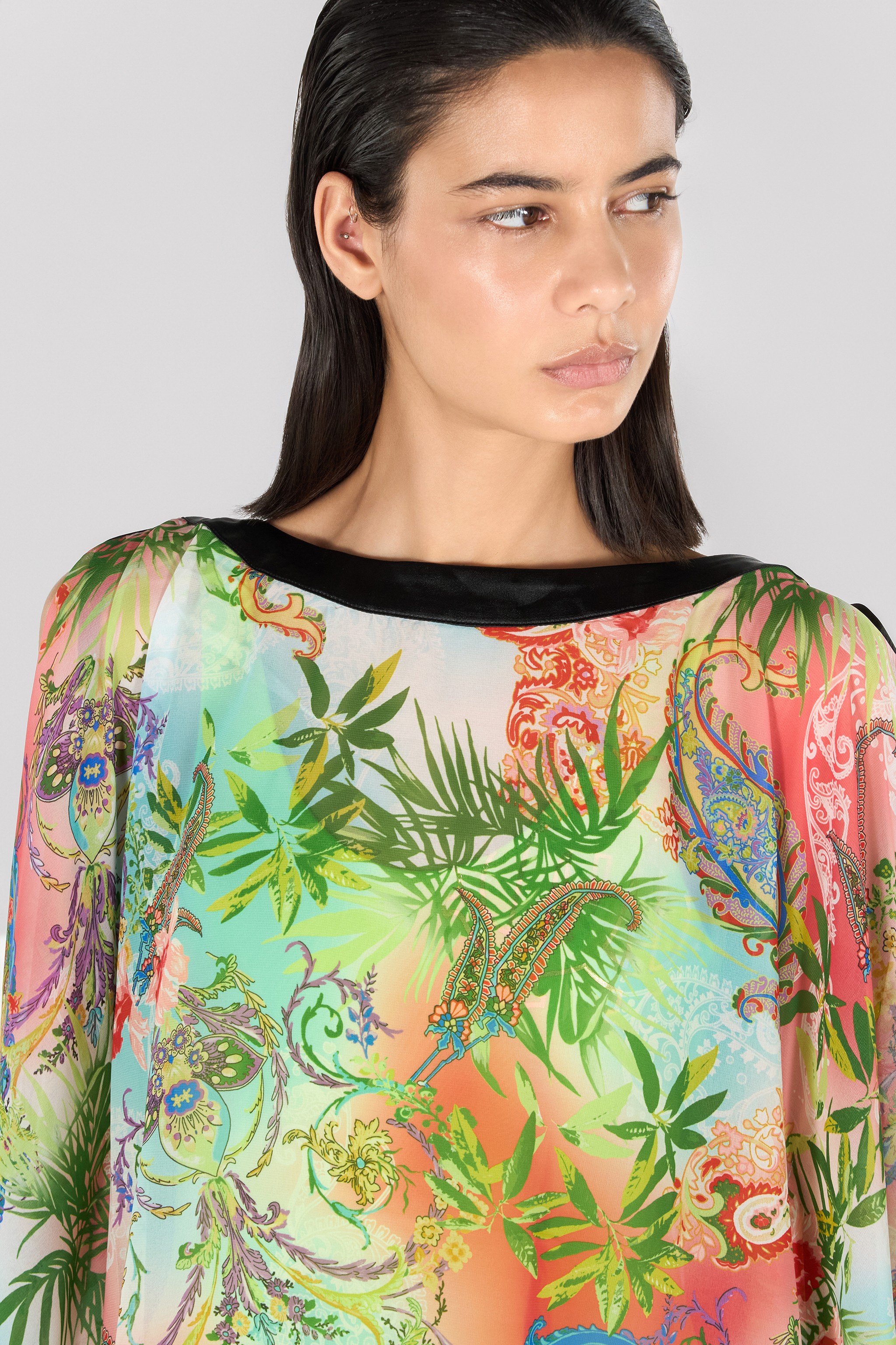 Roberto Cavalli Multicolor Woman Top In Multicolor