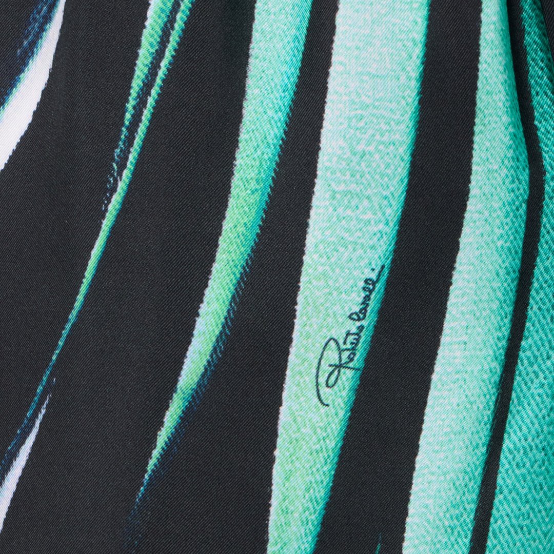 Ray Of Sea Print Bandeau Top