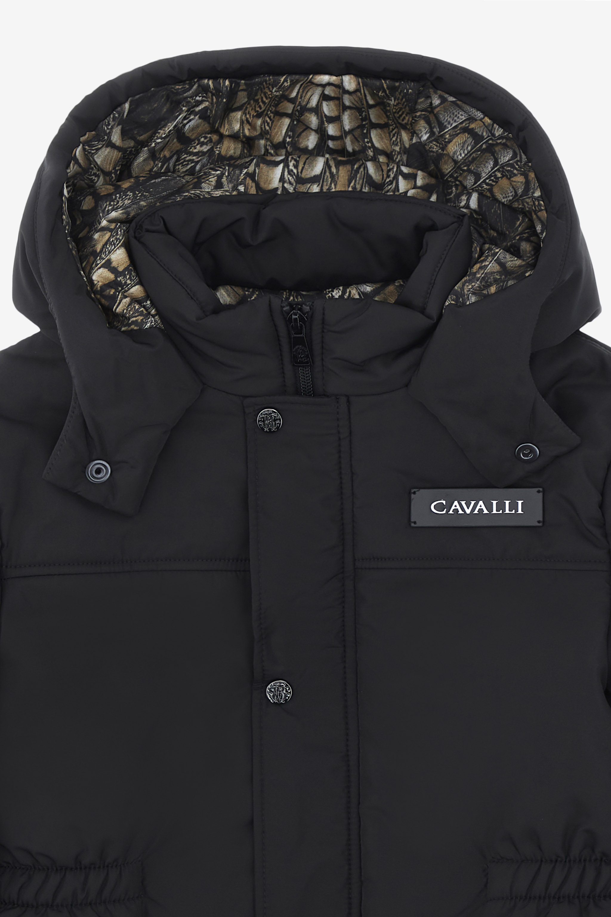 Roberto Cavalli Bomber In Black