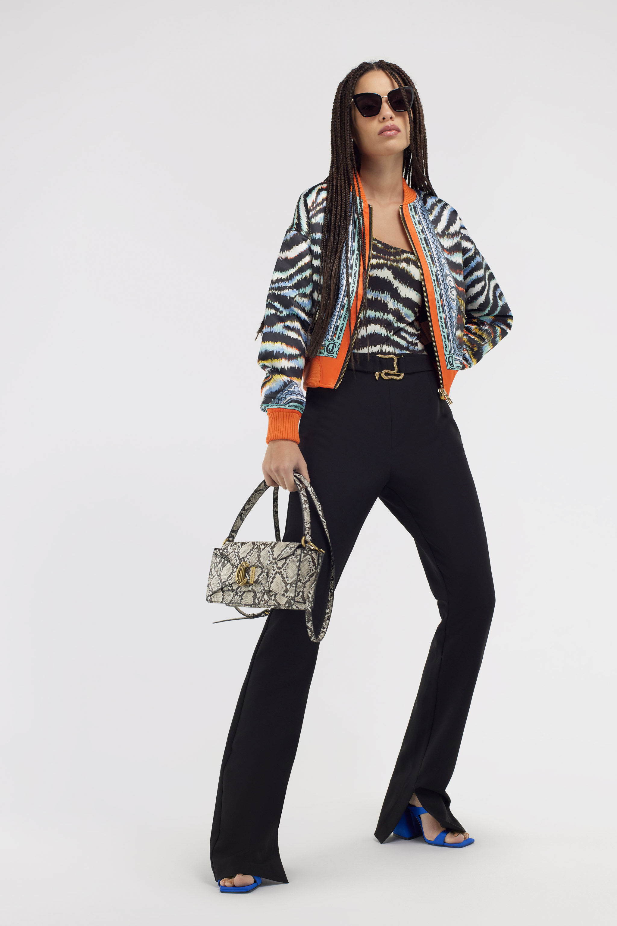 Roberto Cavalli Just Cavalli Trousers In Black