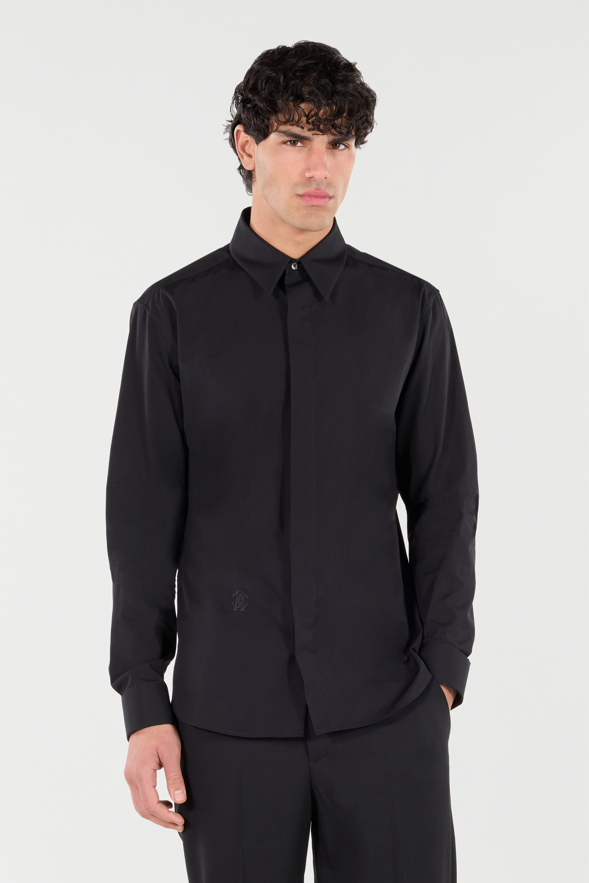 Cotton Shirt With Embroidery