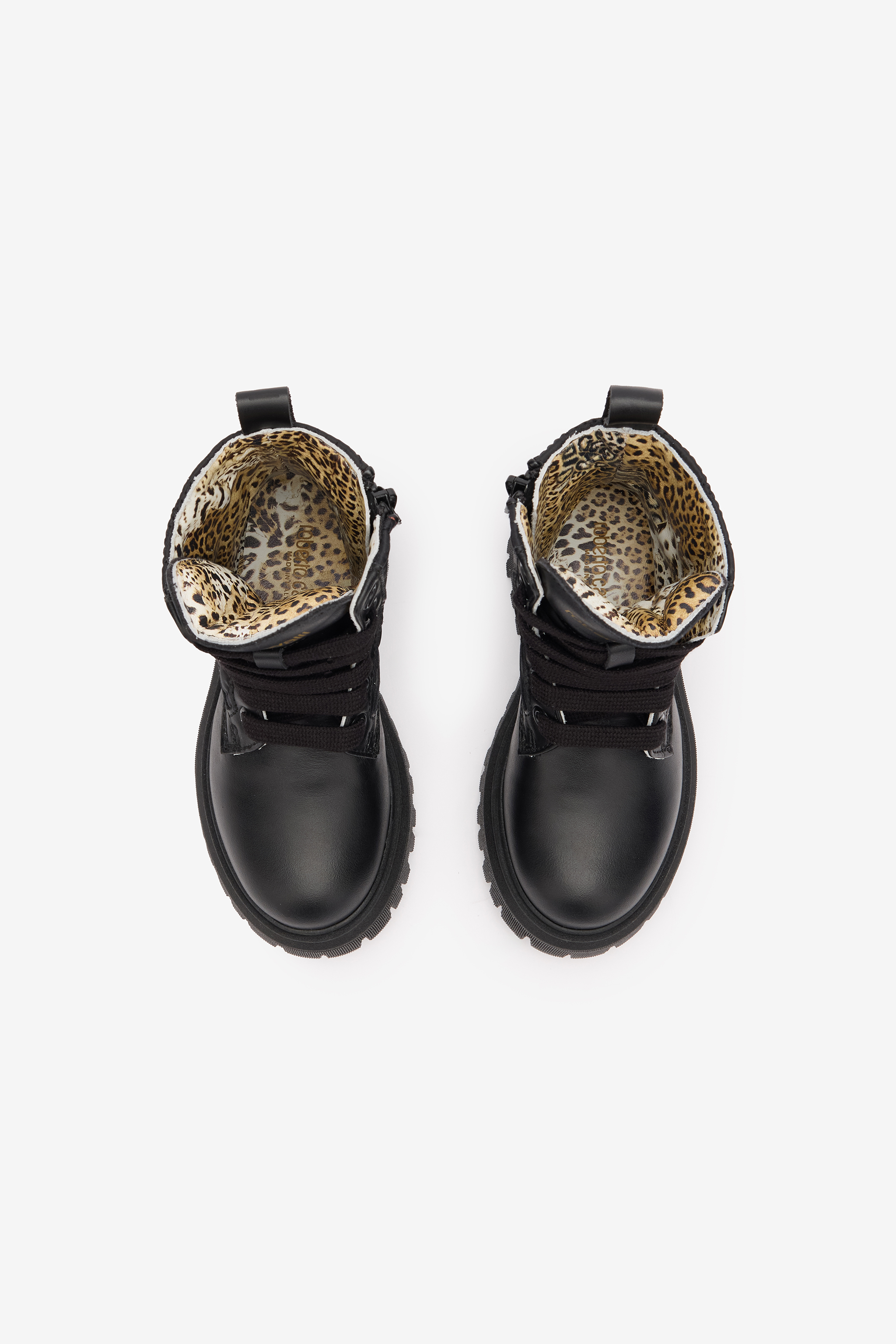 Roberto Cavalli Boots With Rc Monogram