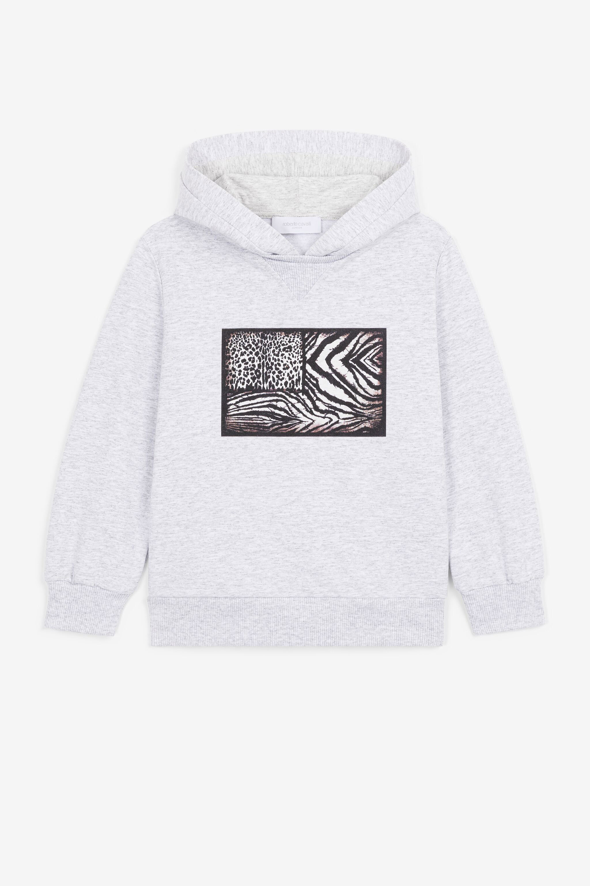 Roberto Cavalli Boys Gray Sweatshirt - Sweatshirts