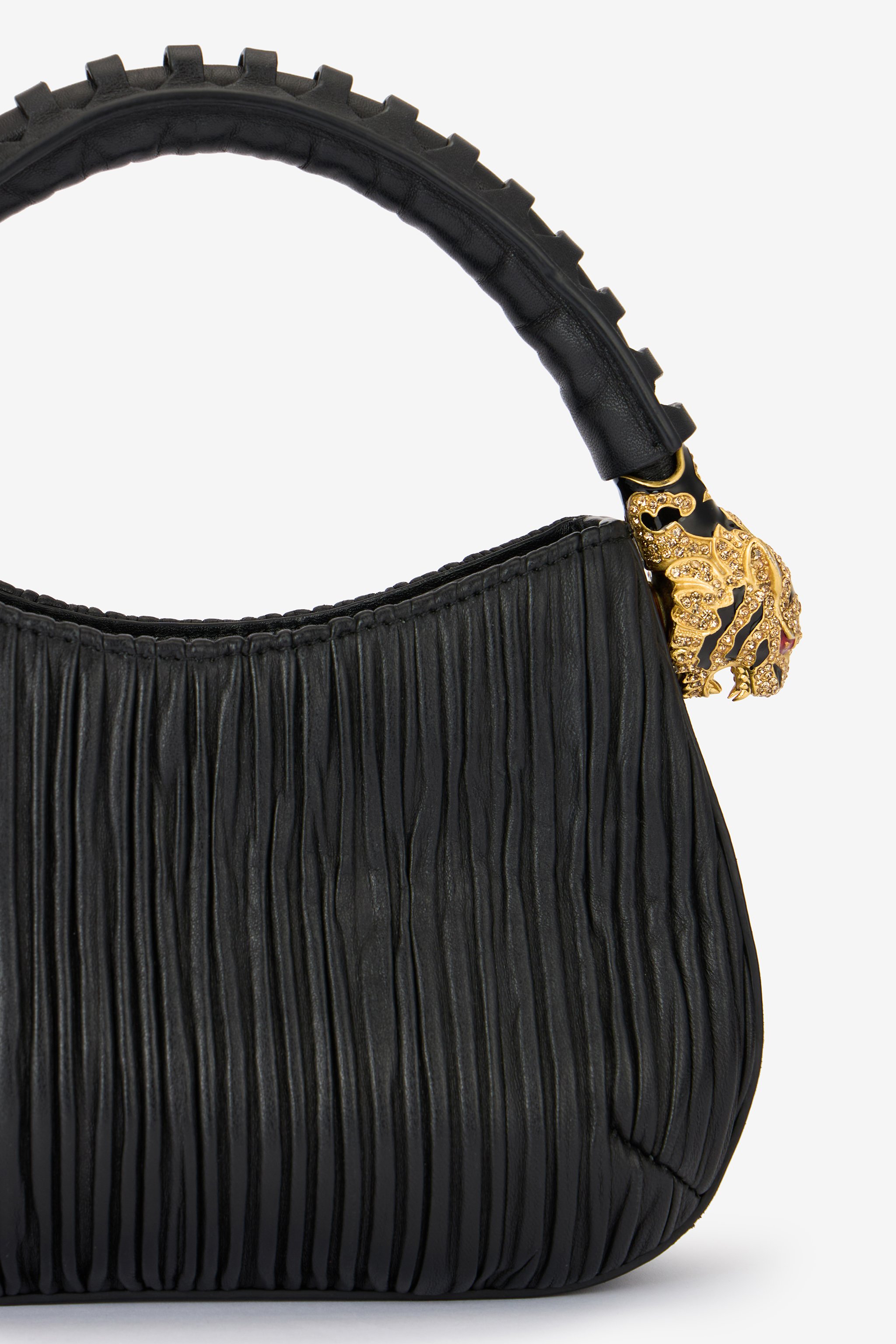 Hobo Roar Bag with bejeweled tigers