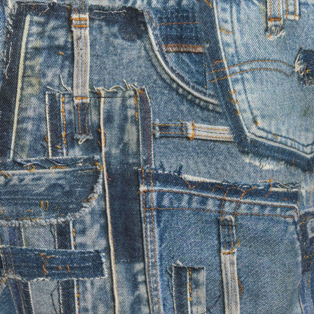 Roberto Cavalli Capsule Collection Patchwork Denim Jacket