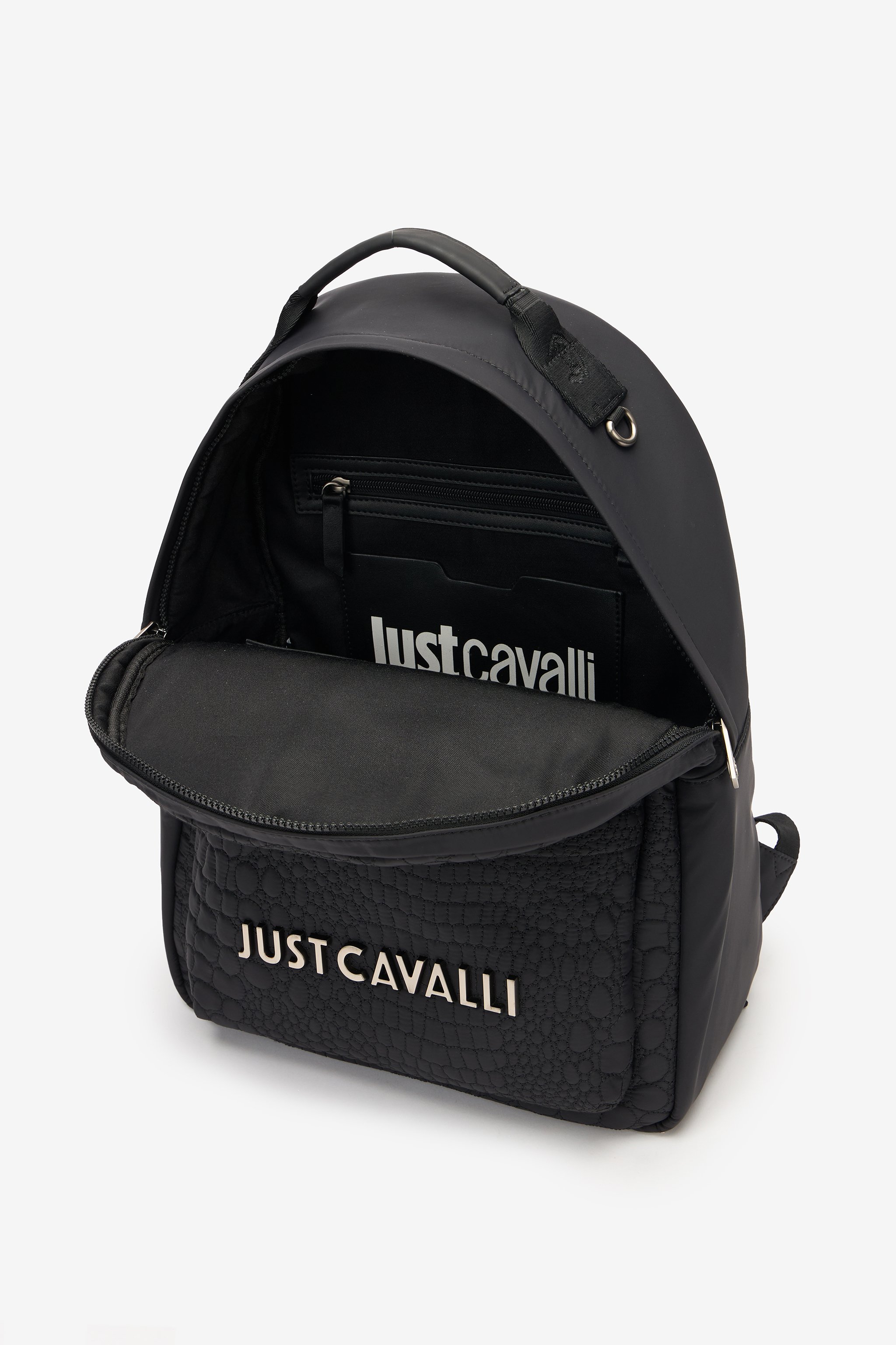 Backpack With Crocodile-Effect Design