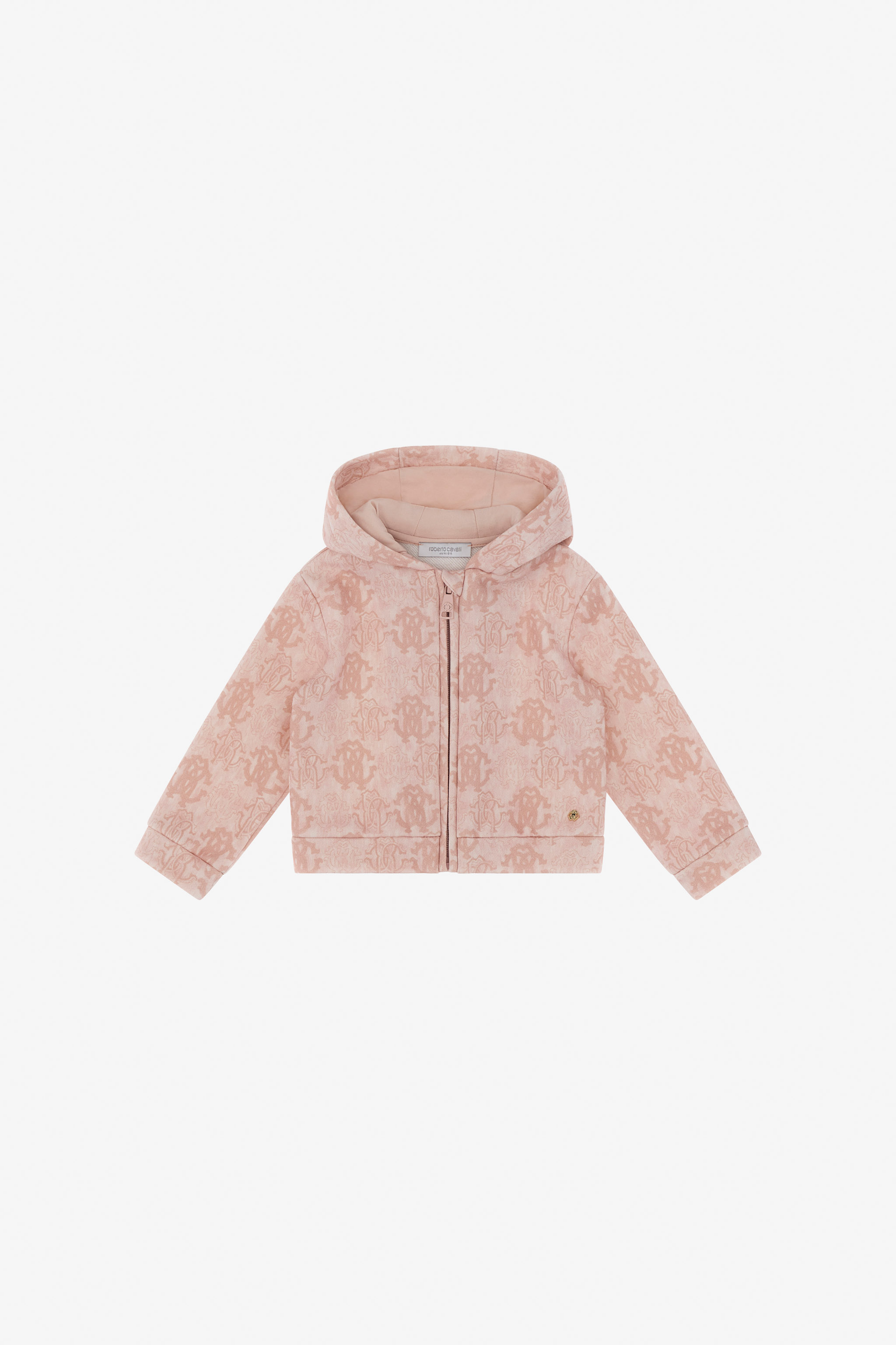 Roberto Cavalli Girls Pink Rc Logo Sweatshirt - Ready To Wear