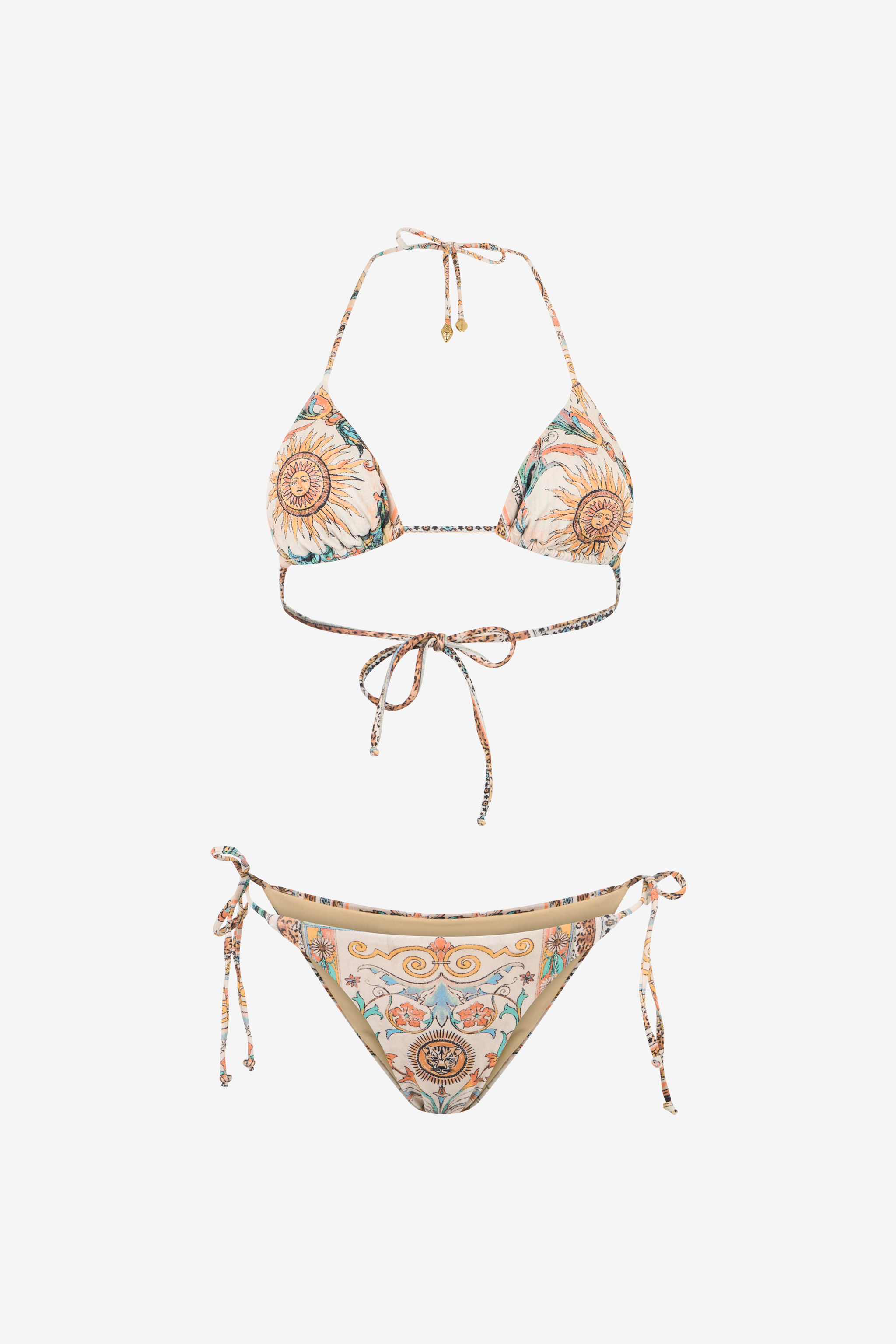 Roberto Cavalli Persian Tarot Print Bikini