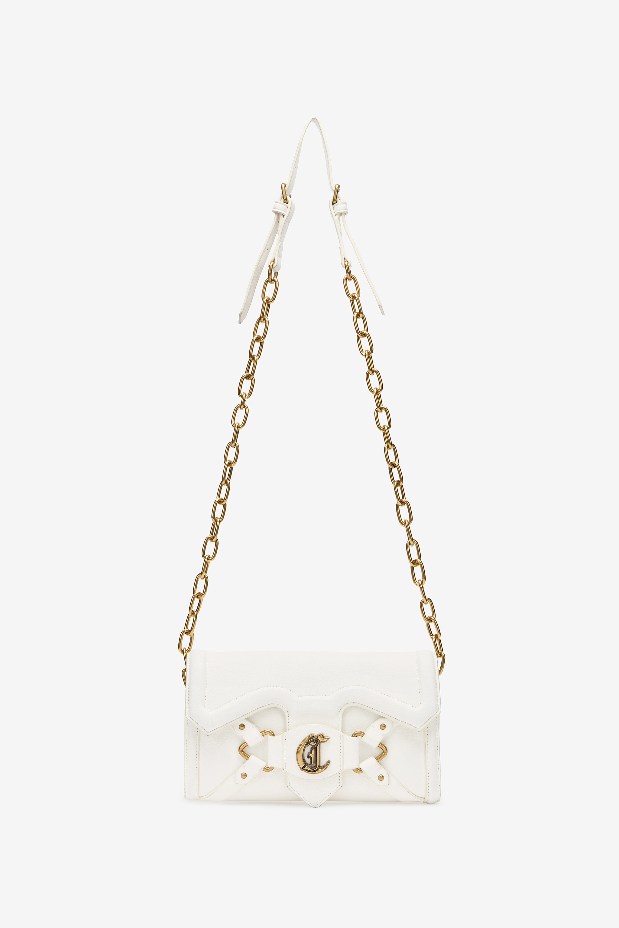 Shop Roberto Cavalli Crossbody Bag With Jc Monogram